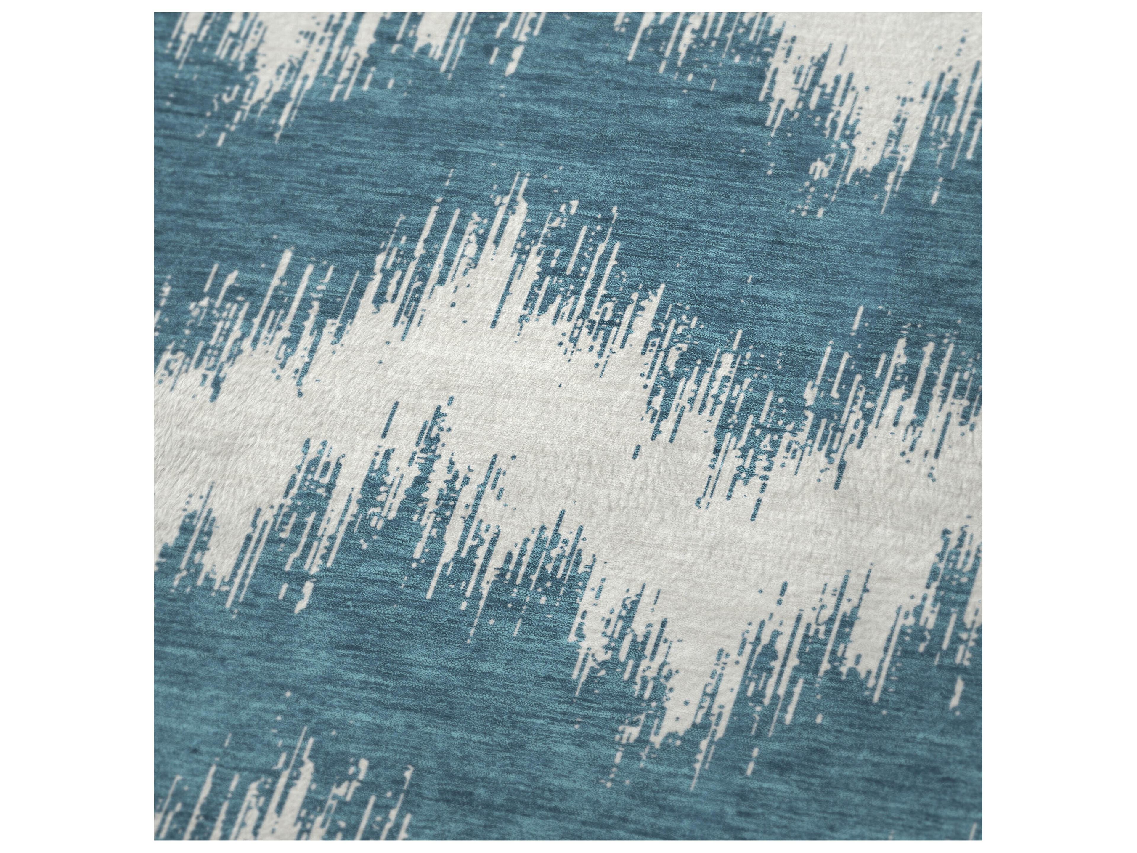 Dalyn Sherpa Teal Polyester Throw