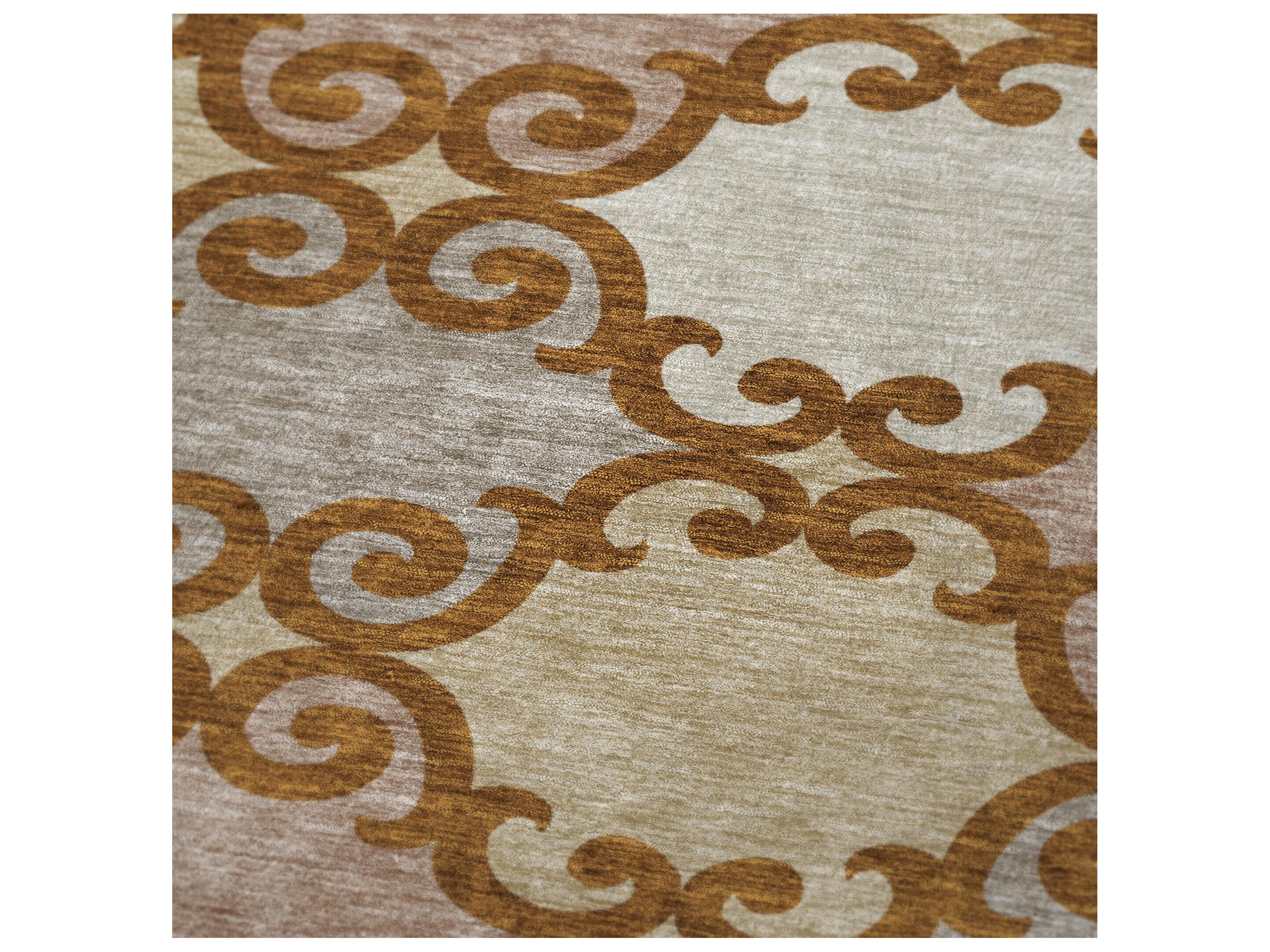 Dalyn Sherpa Orange Polyester Throw