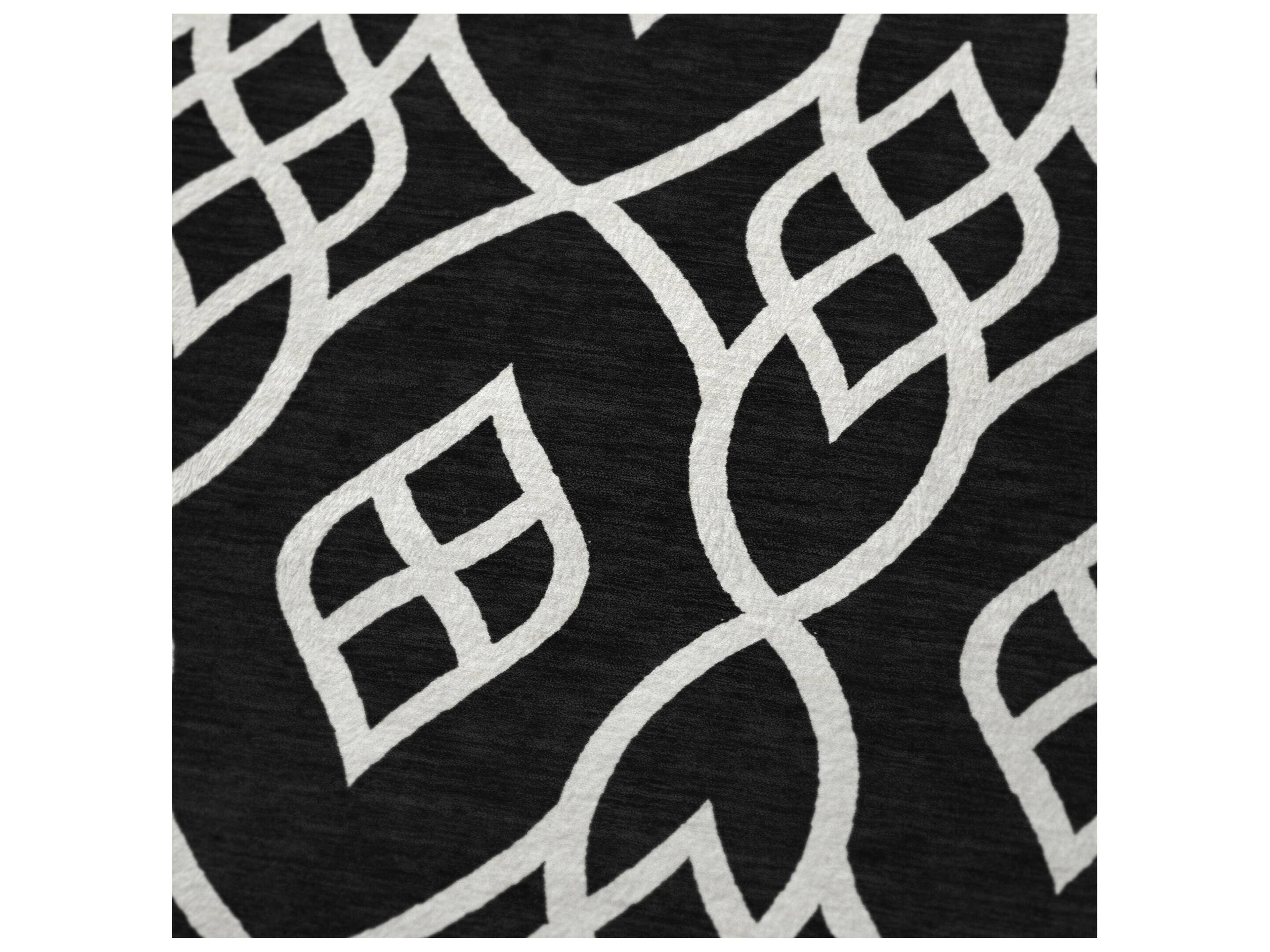 Dalyn Sherpa Black Polyester Throw