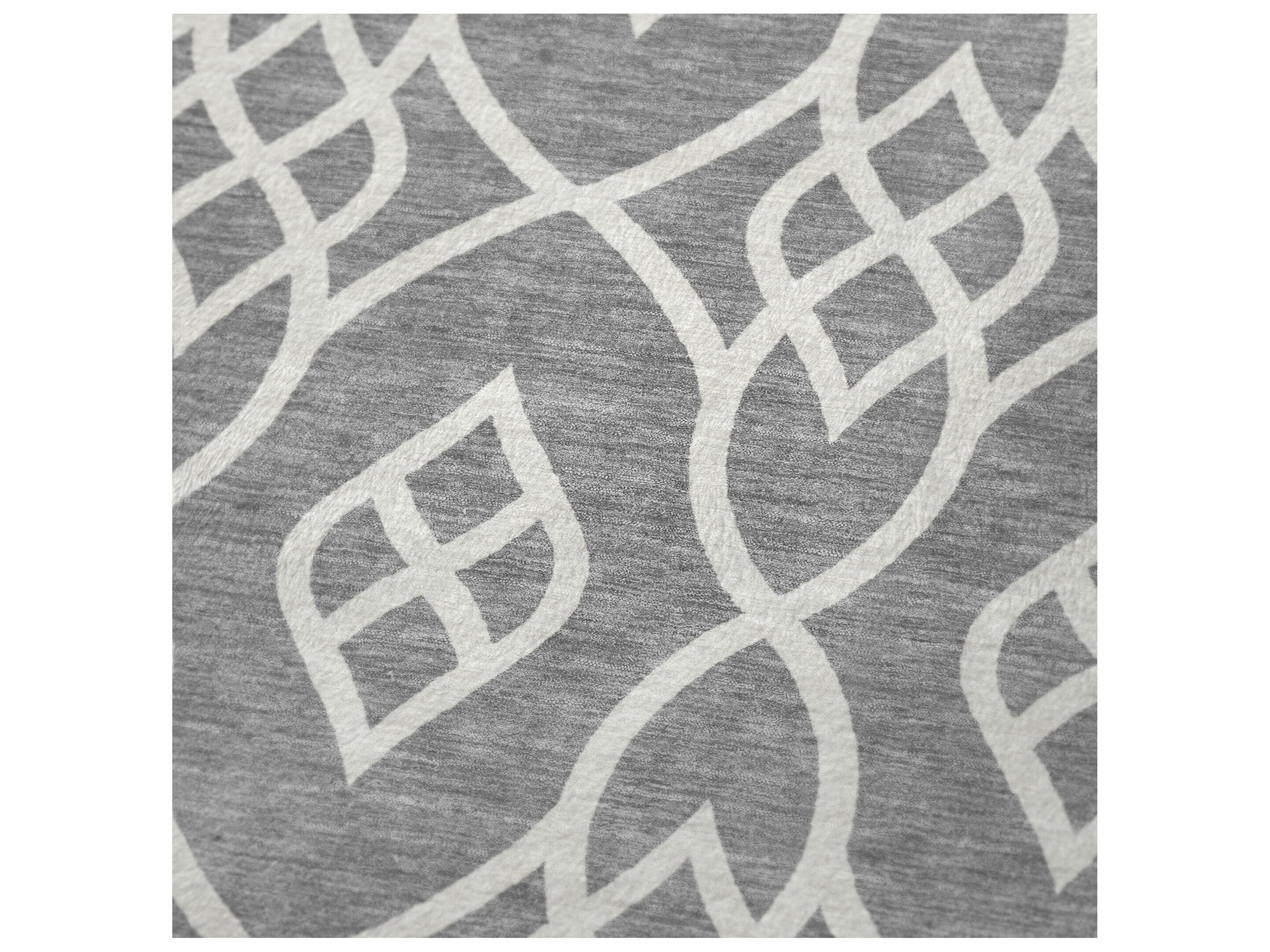 Dalyn Sherpa Gray Polyester Throw