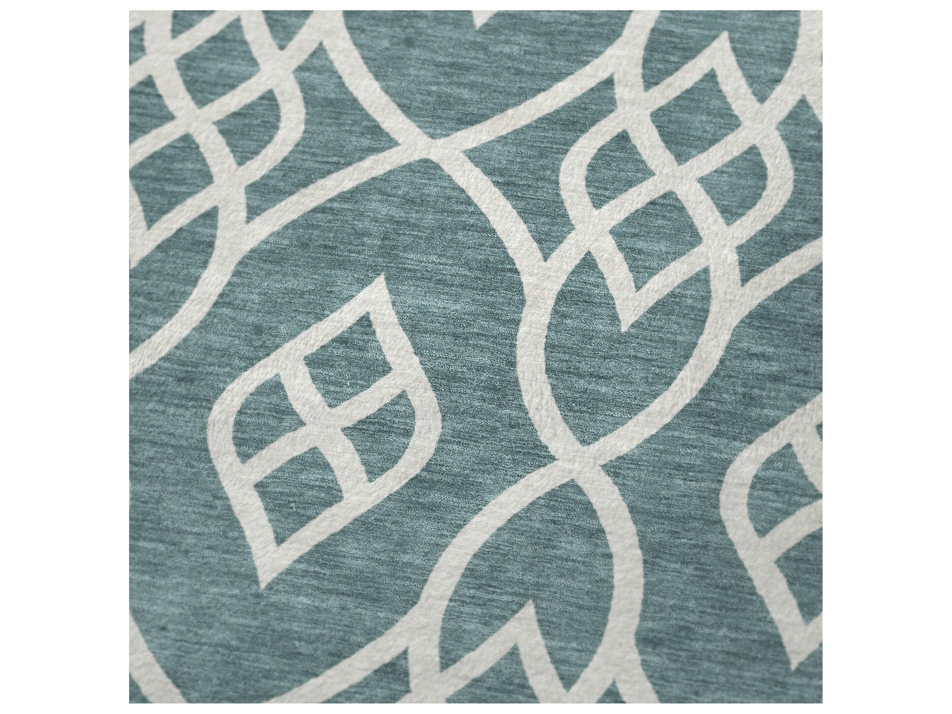 Dalyn Sherpa Teal Polyester Throw