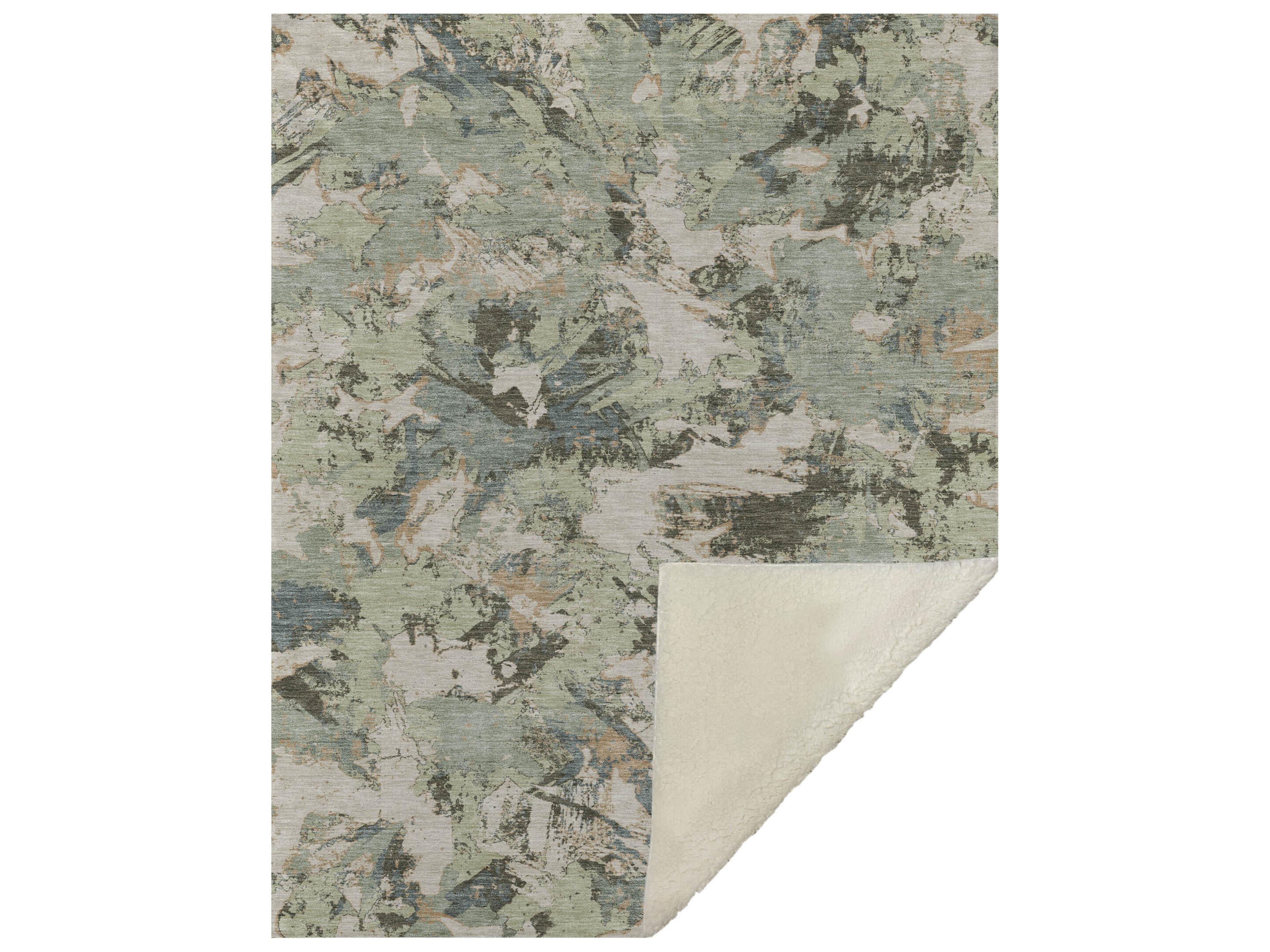 Sherpa Brown Polyester Throw