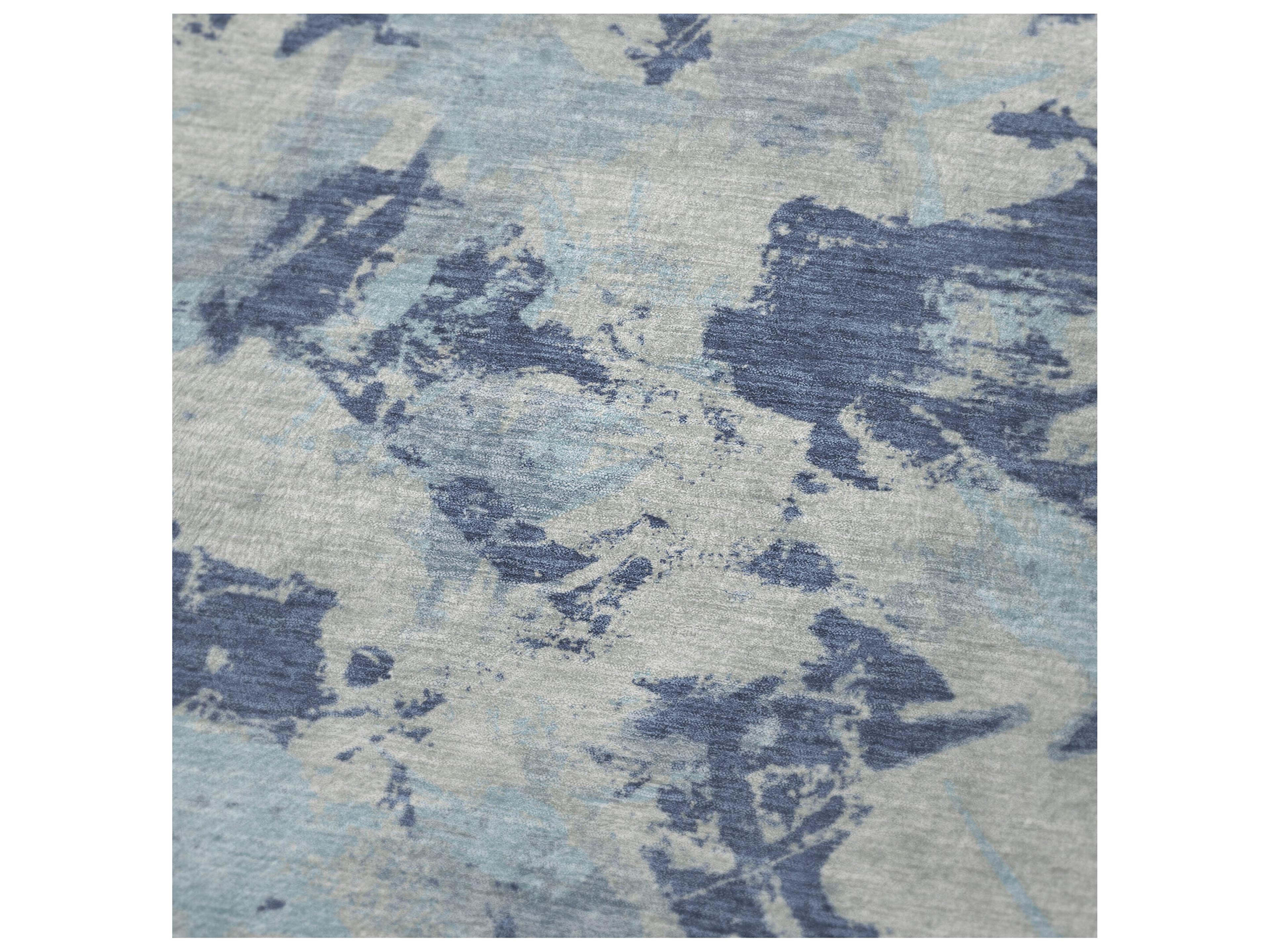 Dalyn Sherpa Blue Polyester Throw