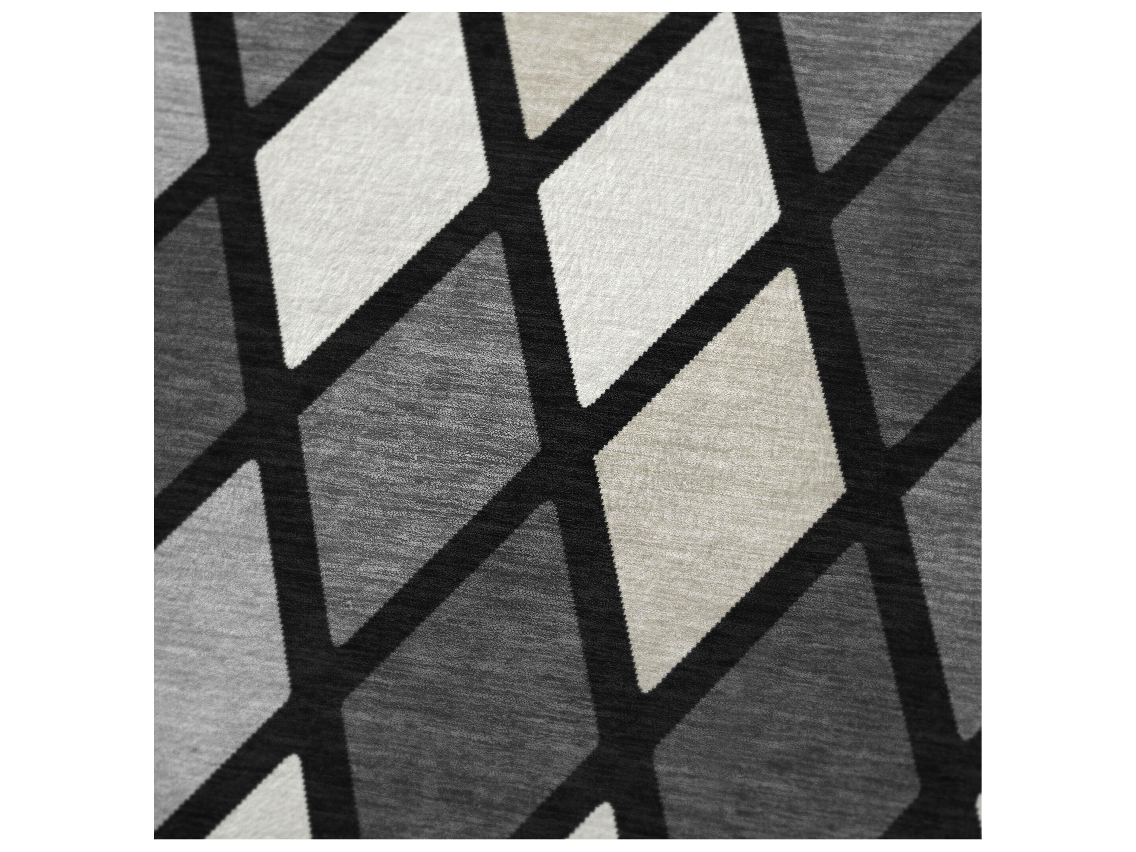 Dalyn Sherpa Black Polyester Throw