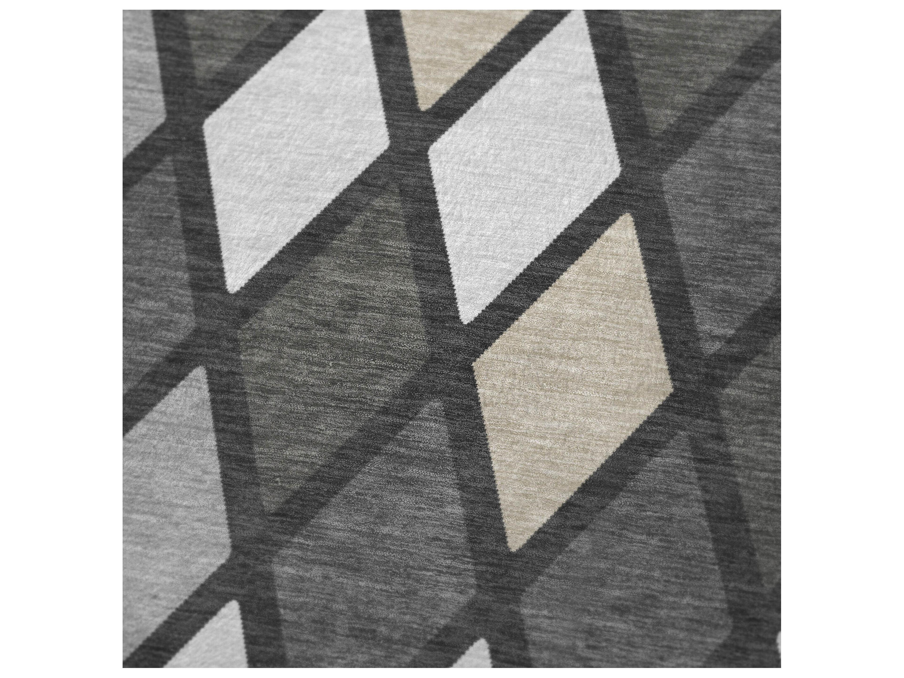 Dalyn Sherpa Gray Polyester Throw