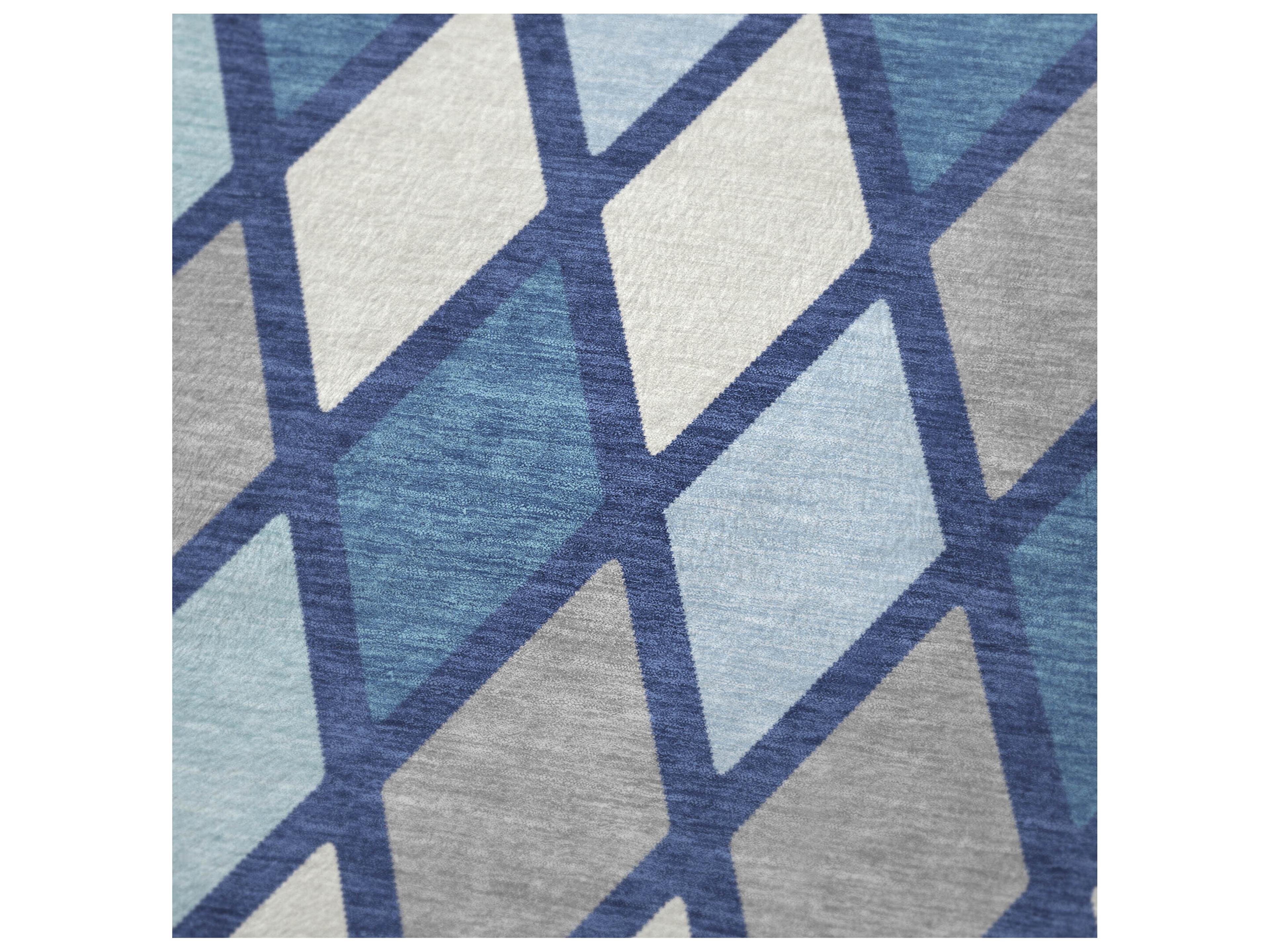 Dalyn Sherpa Blue Polyester Throw