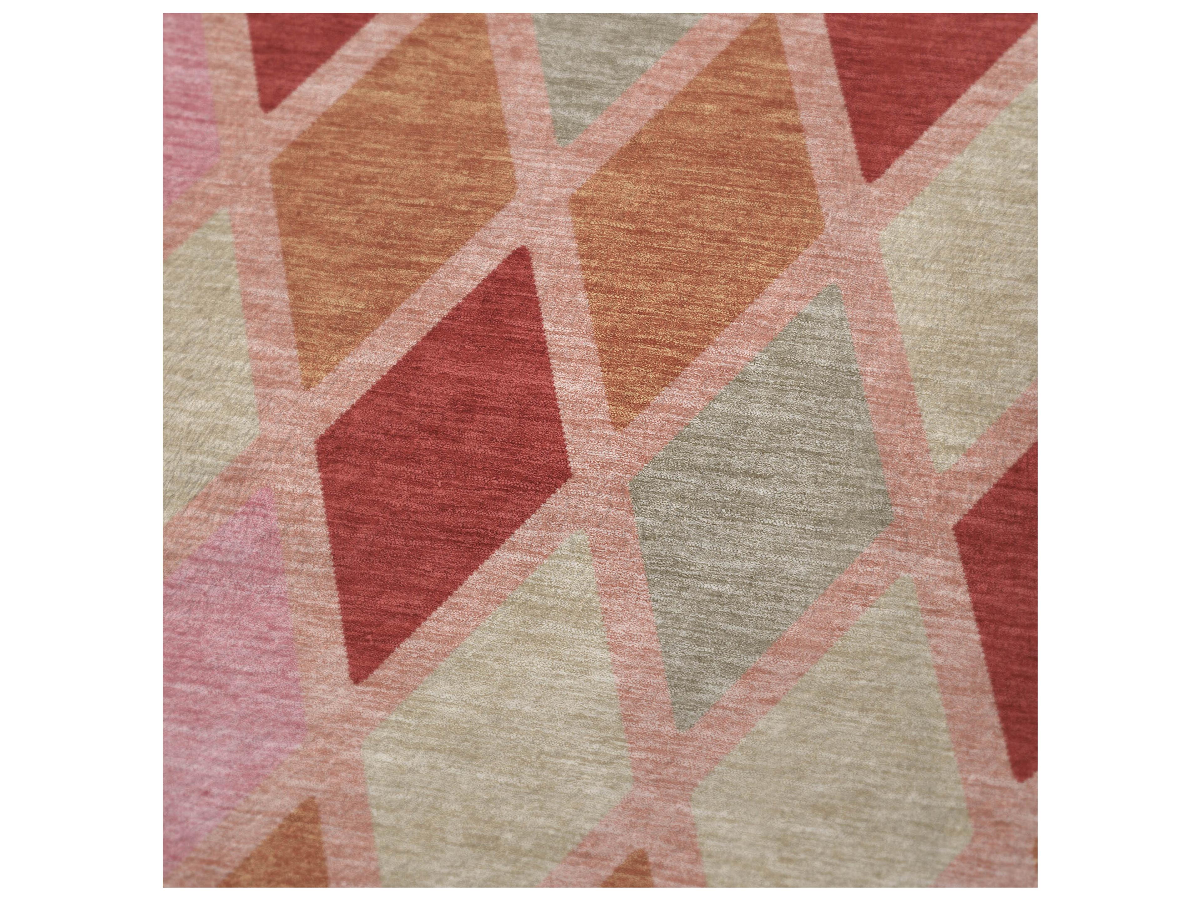 Dalyn Sherpa Pink Polyester Throw