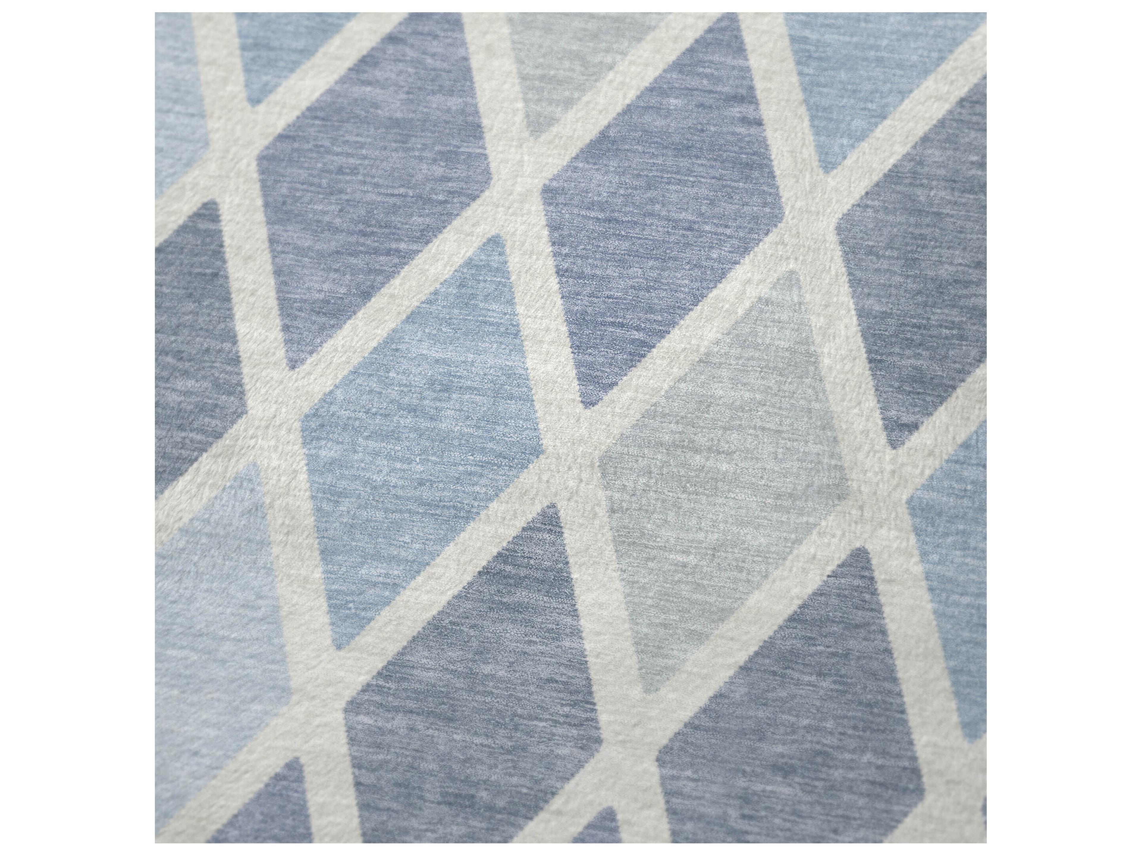 Dalyn Sherpa Blue Polyester Throw