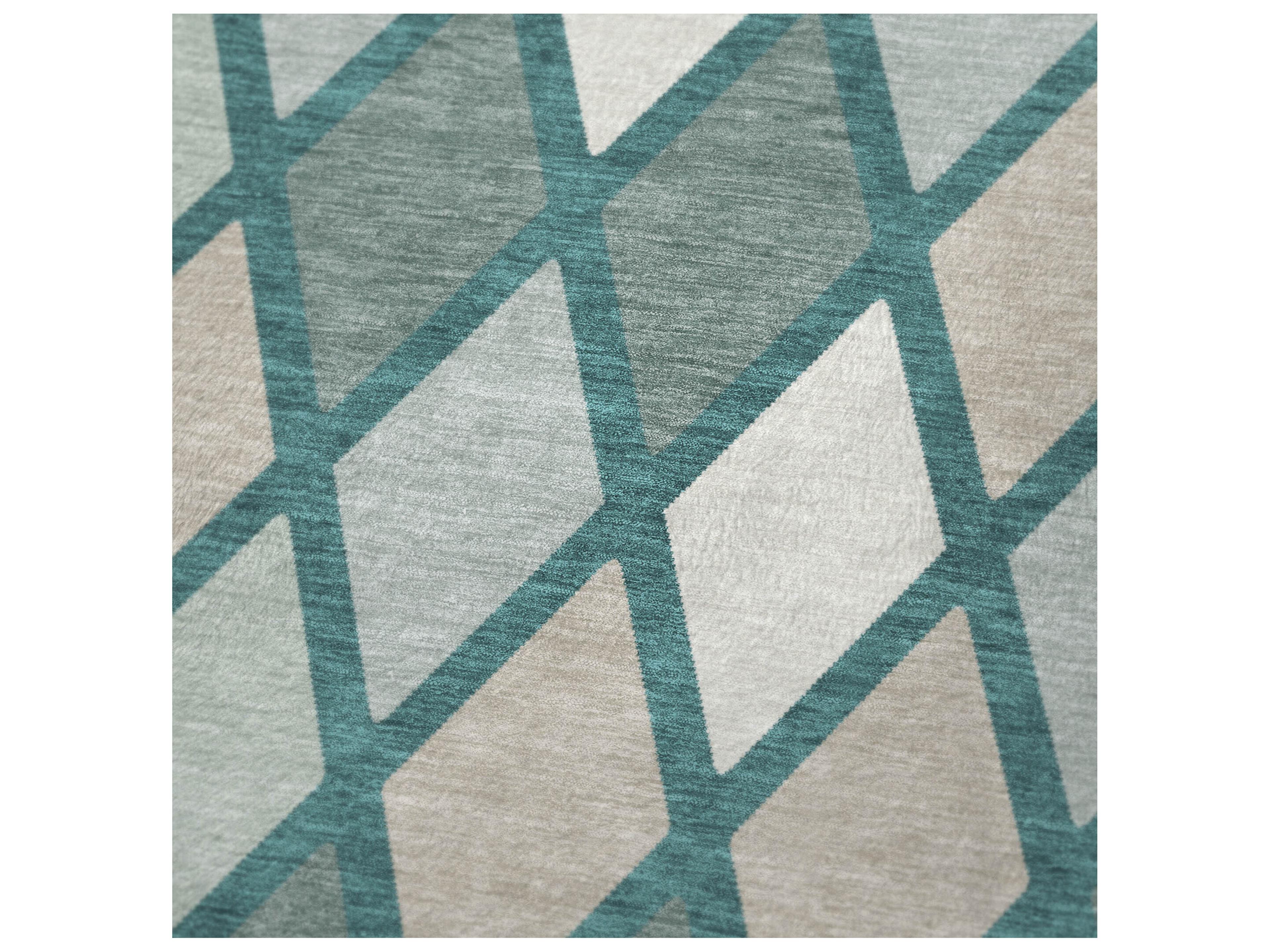 Dalyn Sherpa Teal Polyester Throw