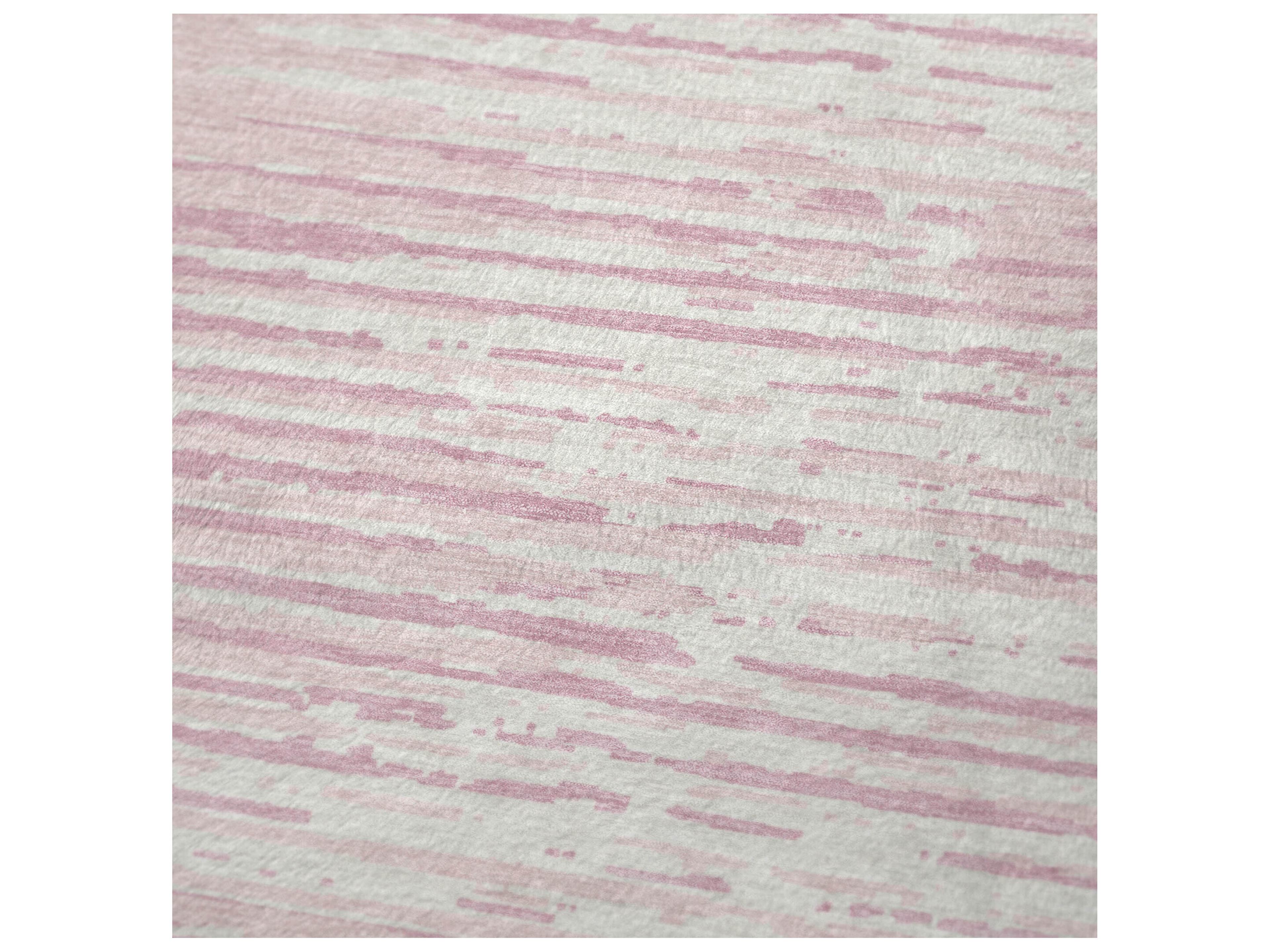 Dalyn Sherpa Pink Polyester Throw
