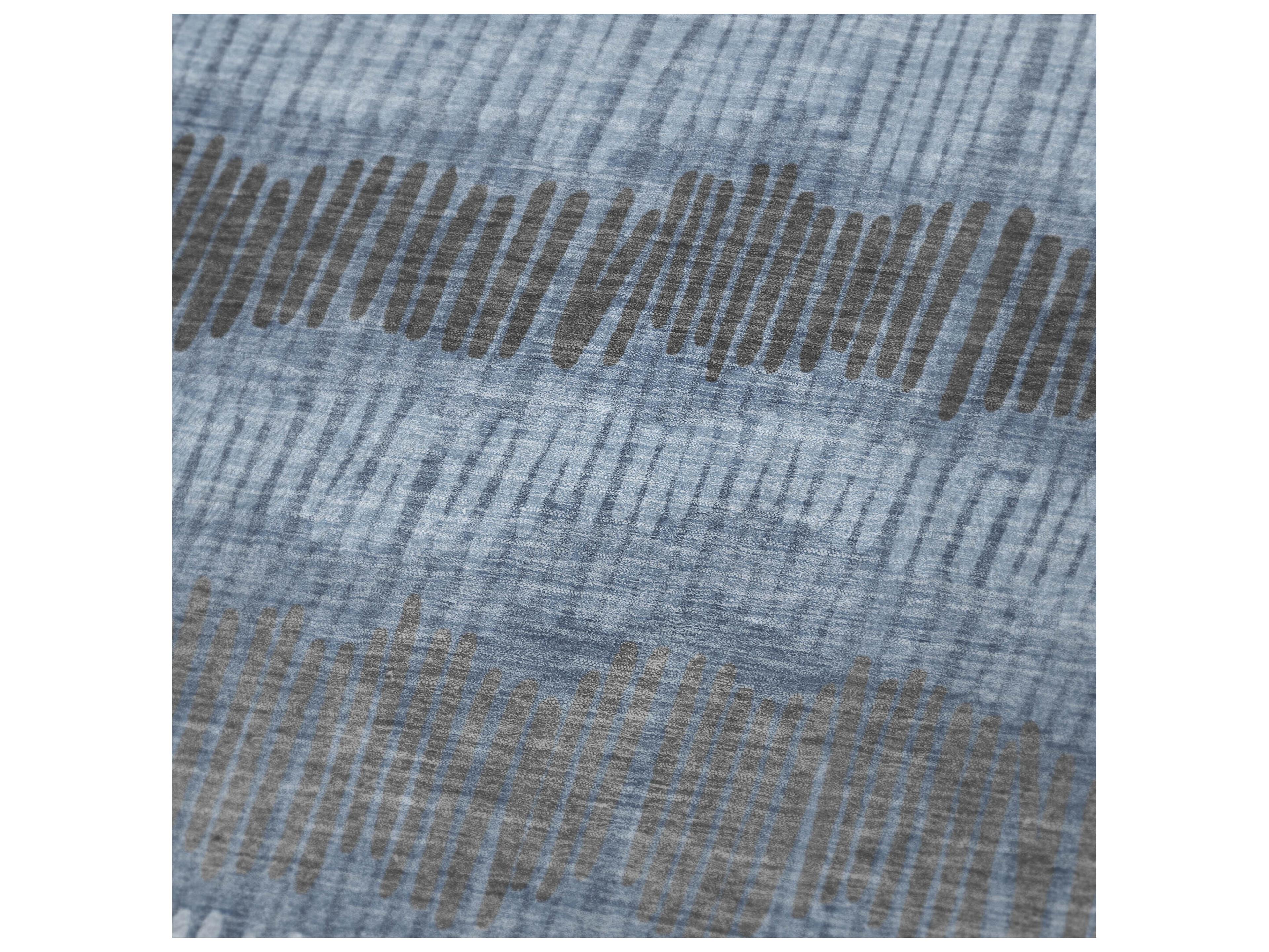 Dalyn Sherpa Blue Polyester Throw