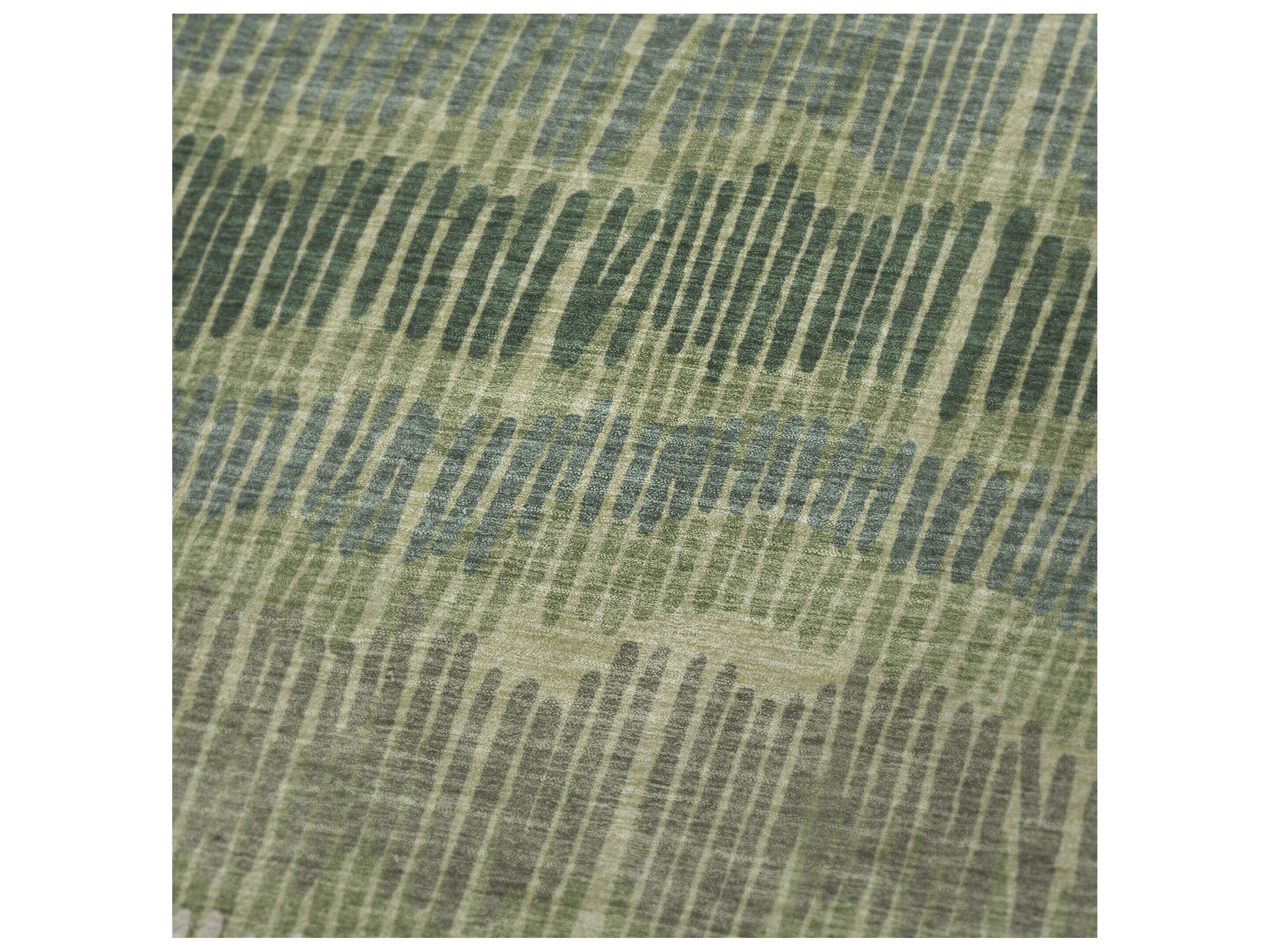 Dalyn Sherpa Green Polyester Throw