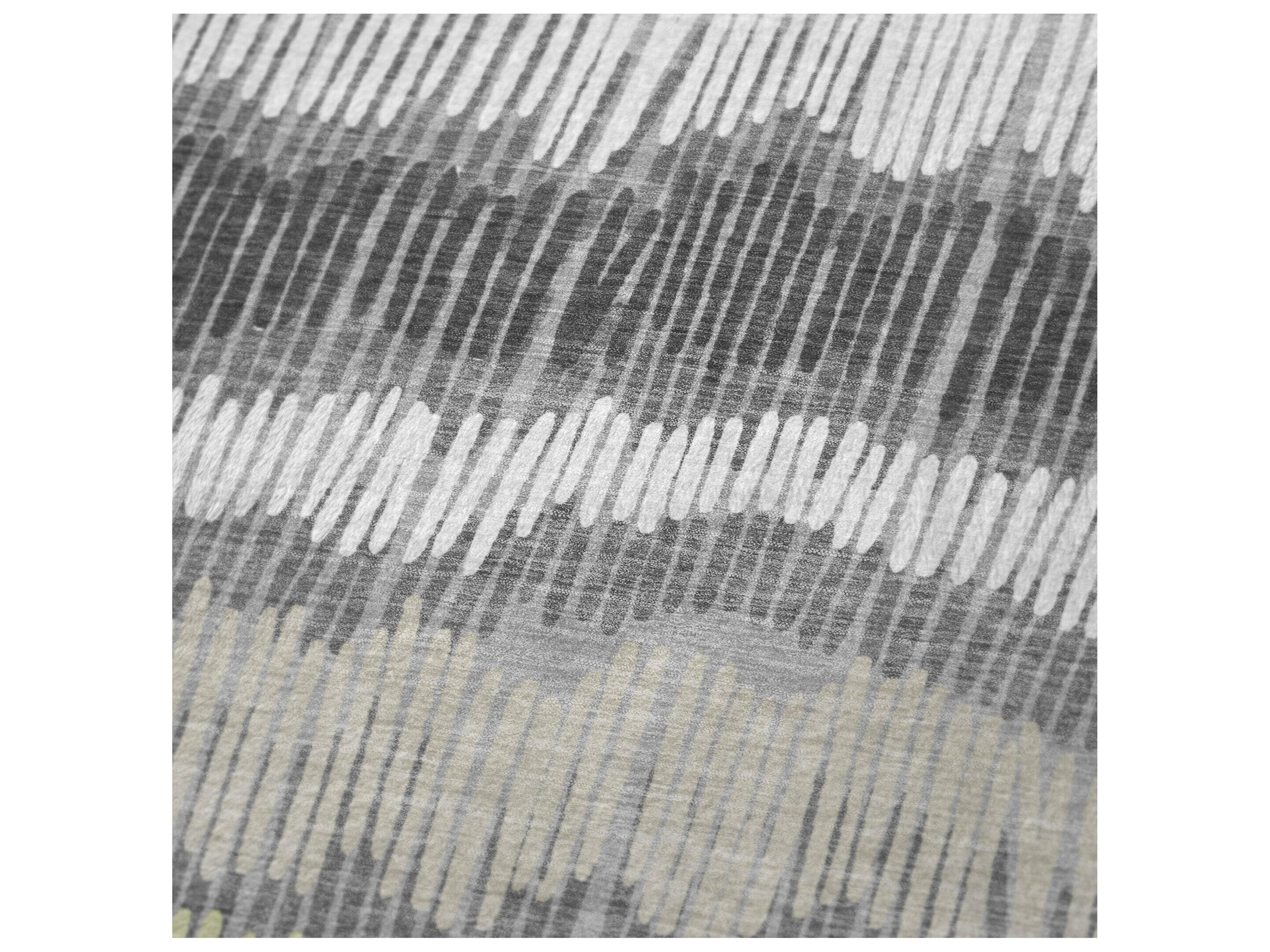 Dalyn Sherpa Gray Polyester Throw