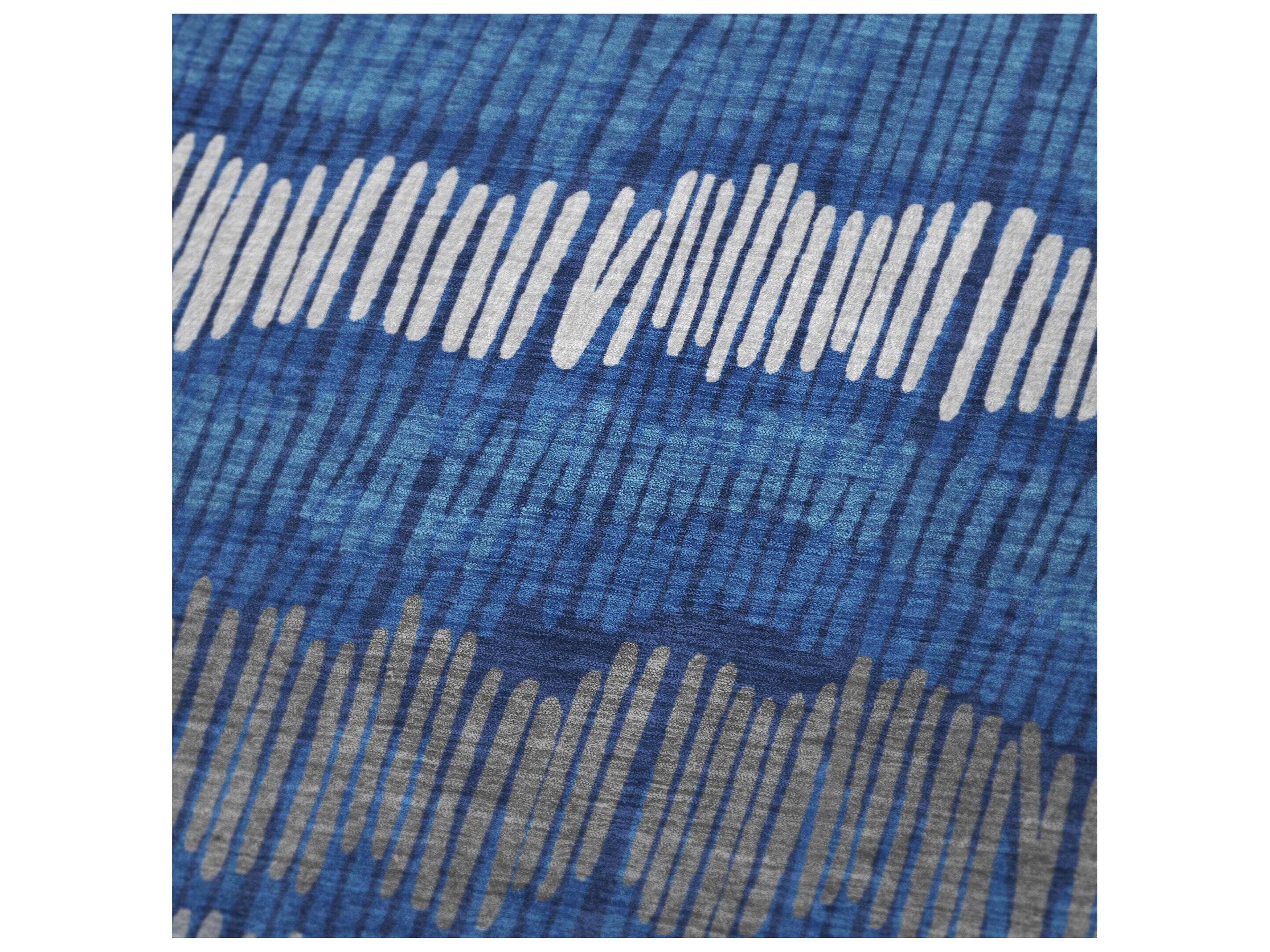 Dalyn Sherpa Blue Polyester Throw