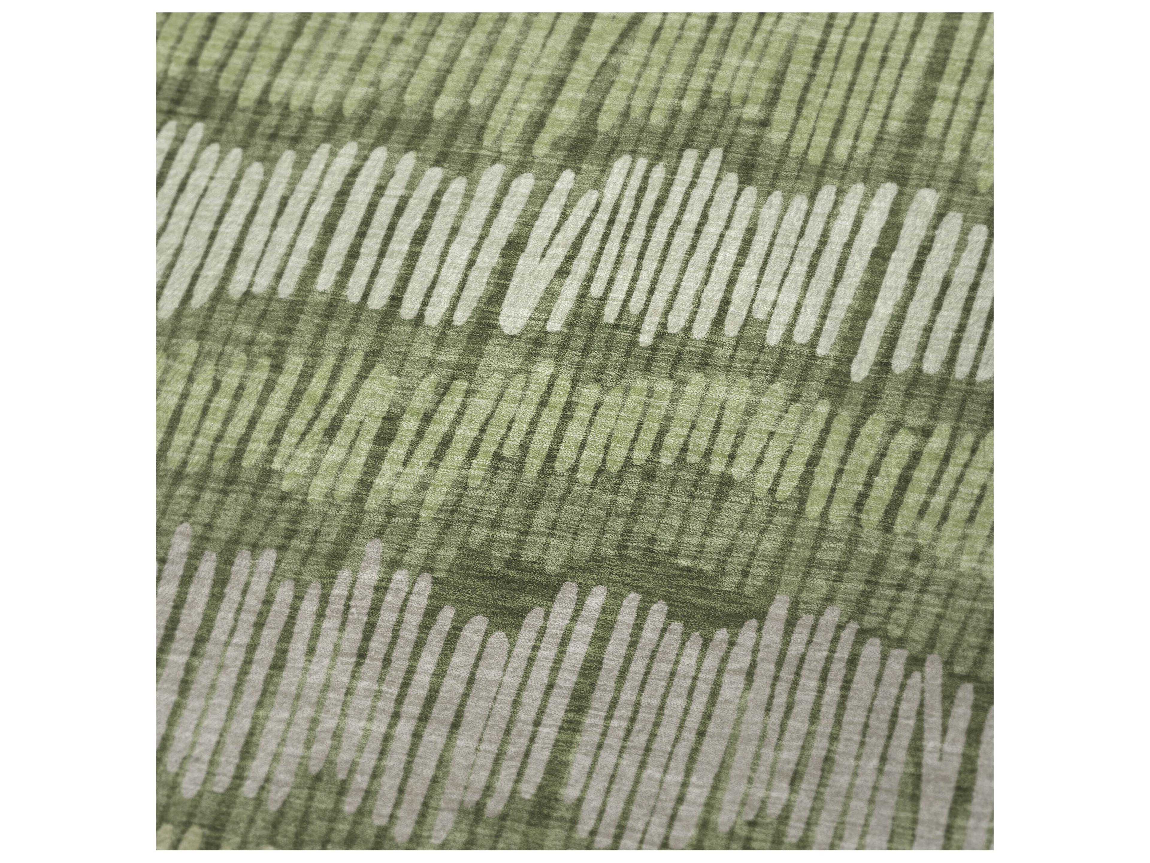 Dalyn Sherpa Green Polyester Throw