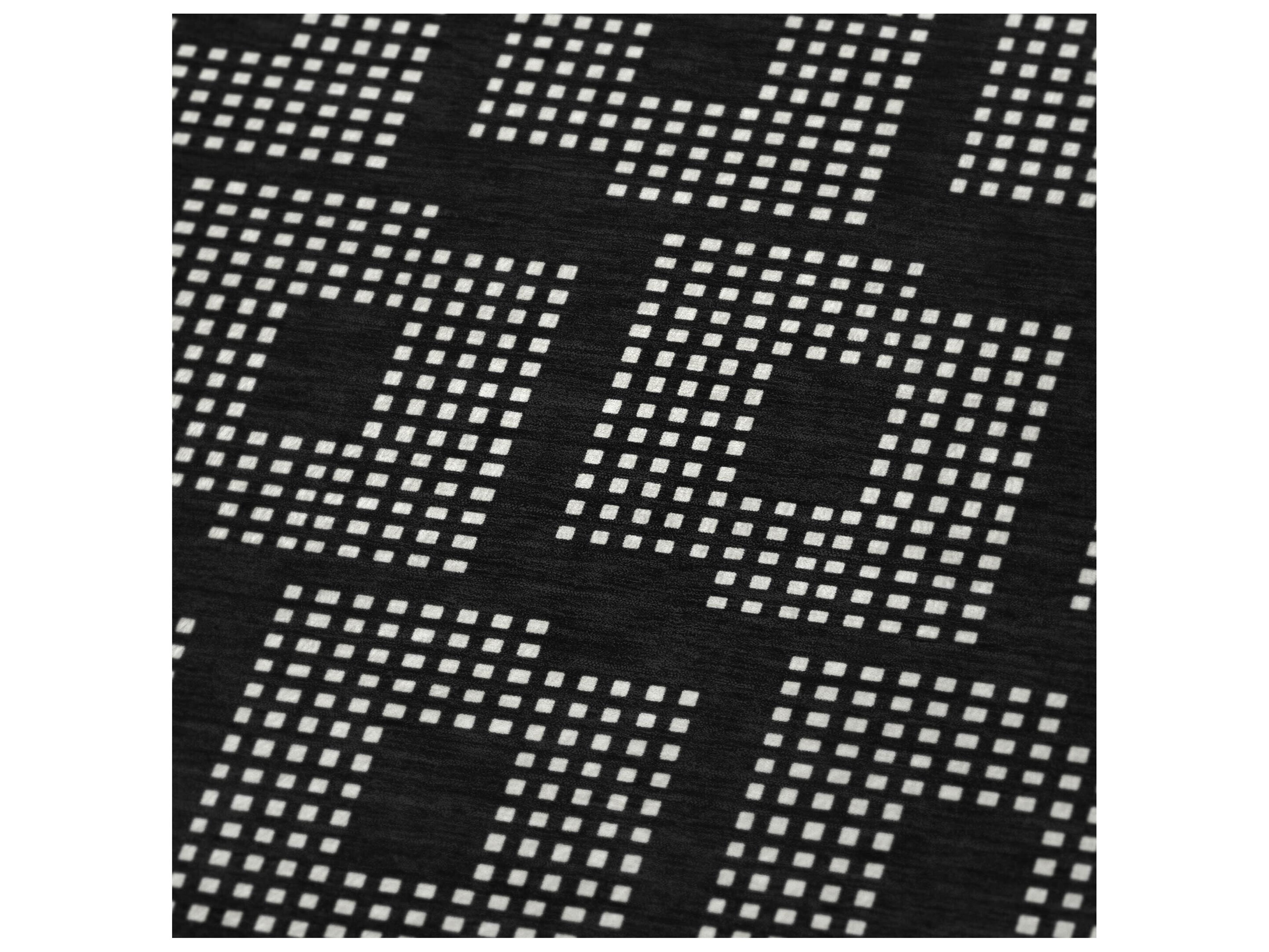 Dalyn Sherpa Black Polyester Throw