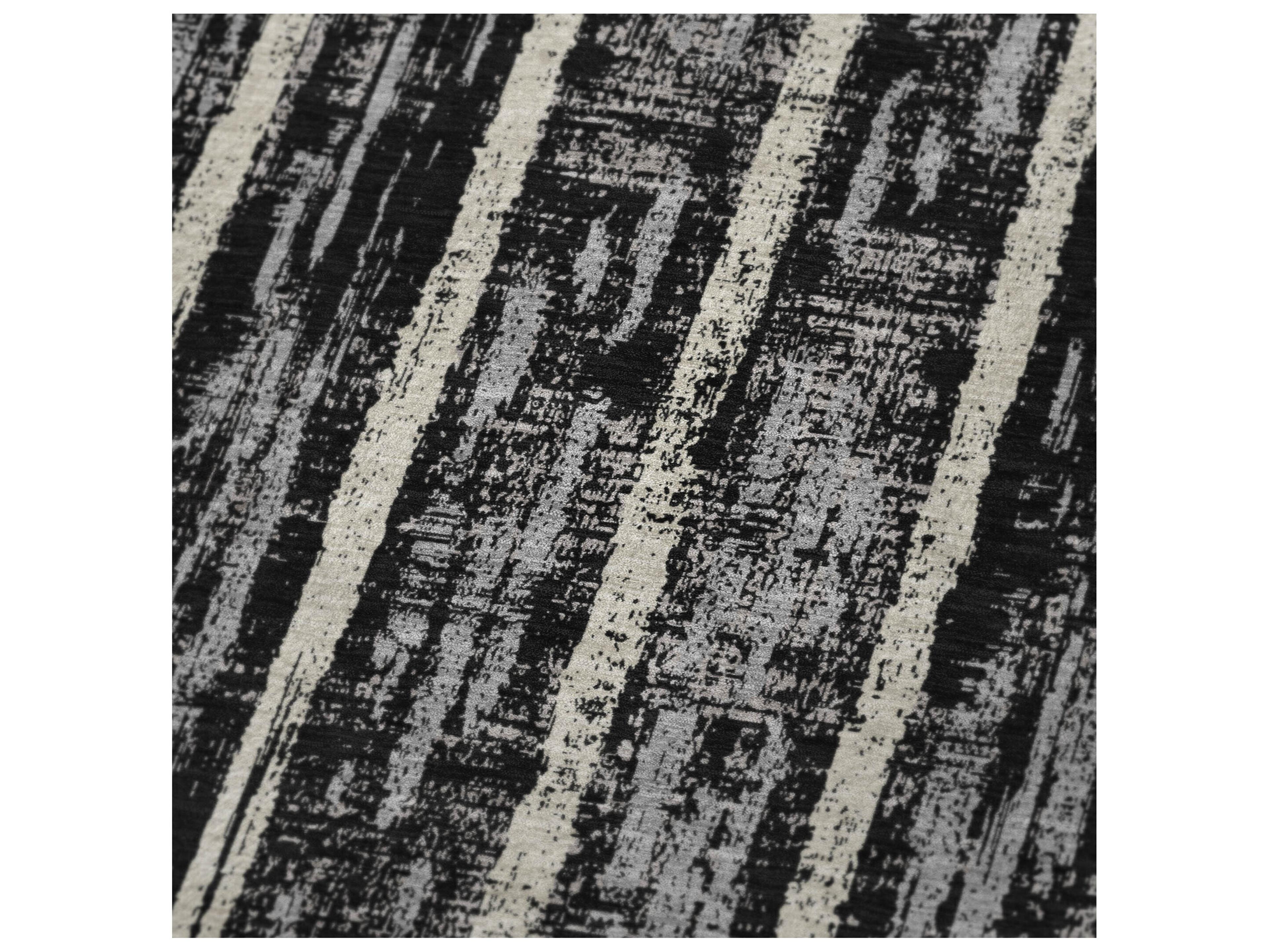 Dalyn Sherpa Black Polyester Throw