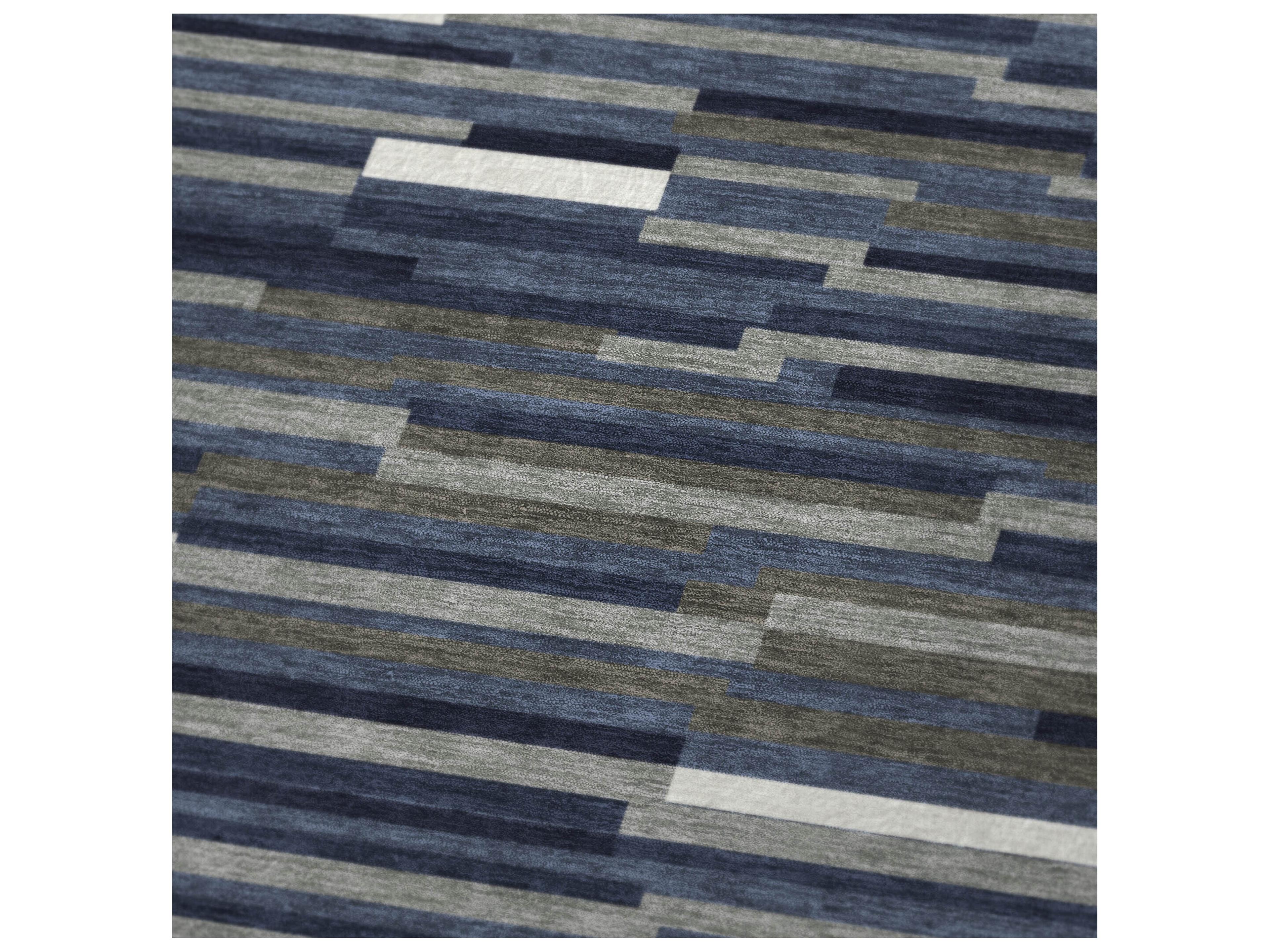 Dalyn Sherpa Blue Polyester Throw