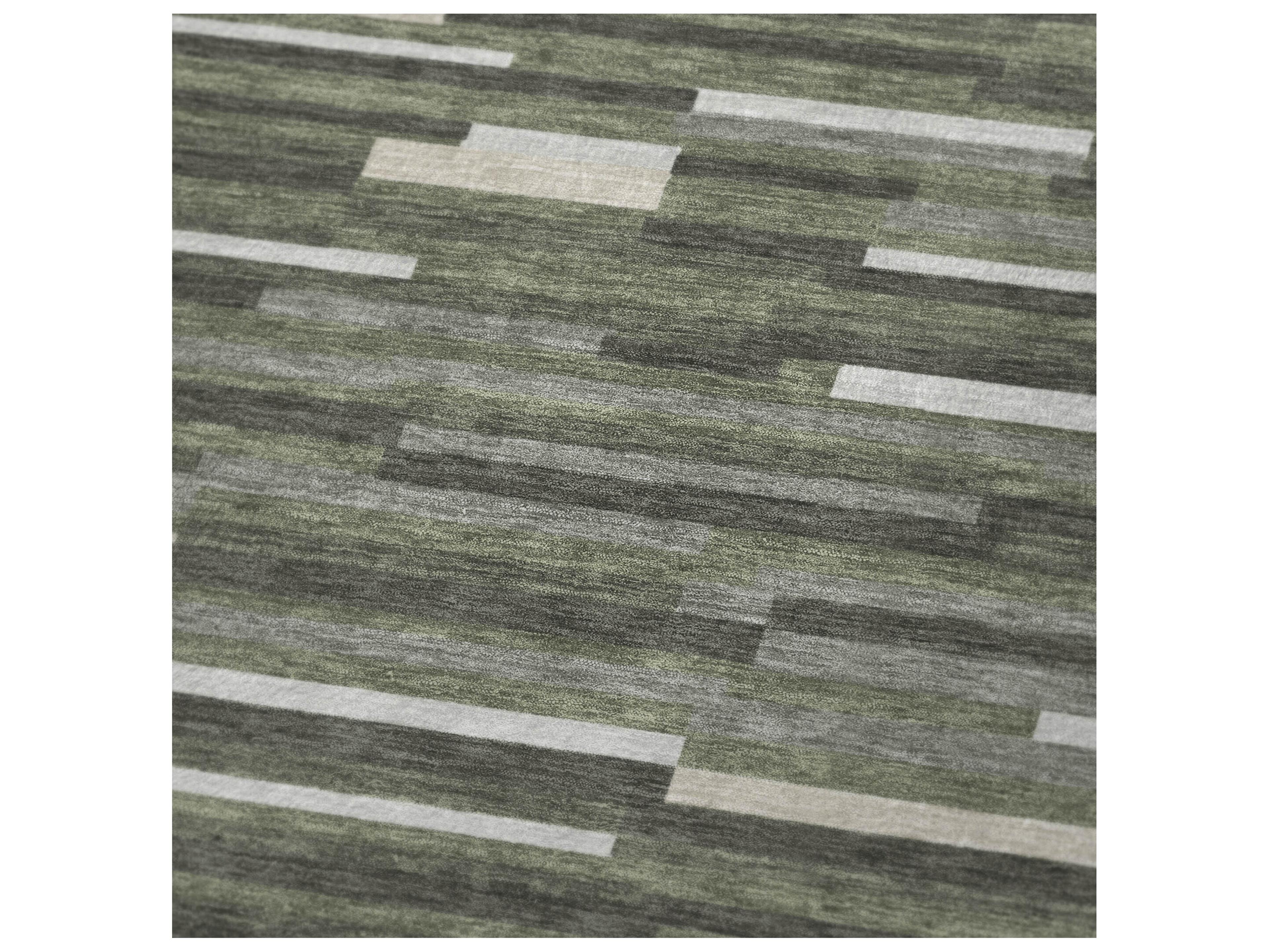 Dalyn Sherpa Green Polyester Throw