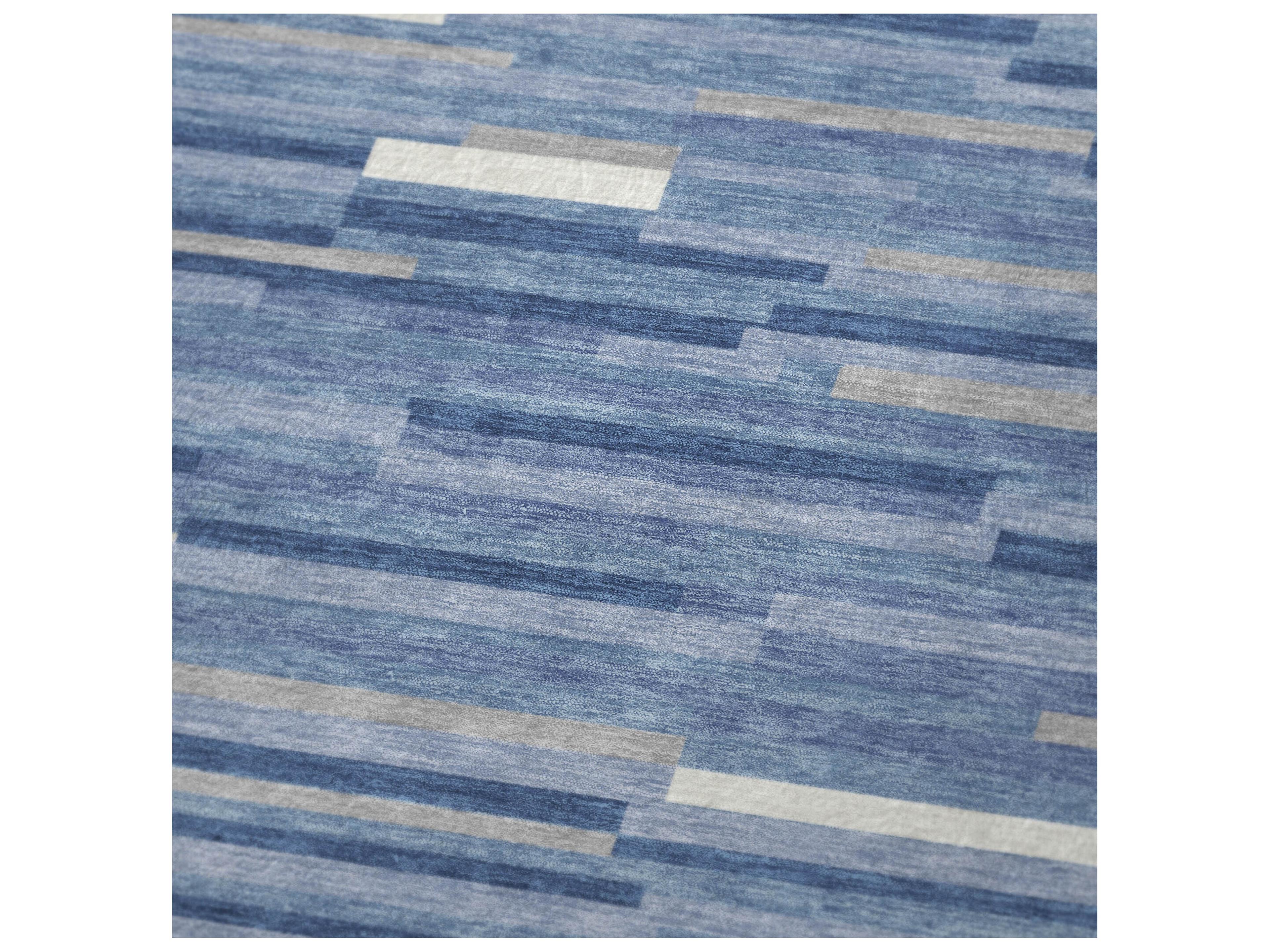 Dalyn Sherpa Blue Polyester Throw