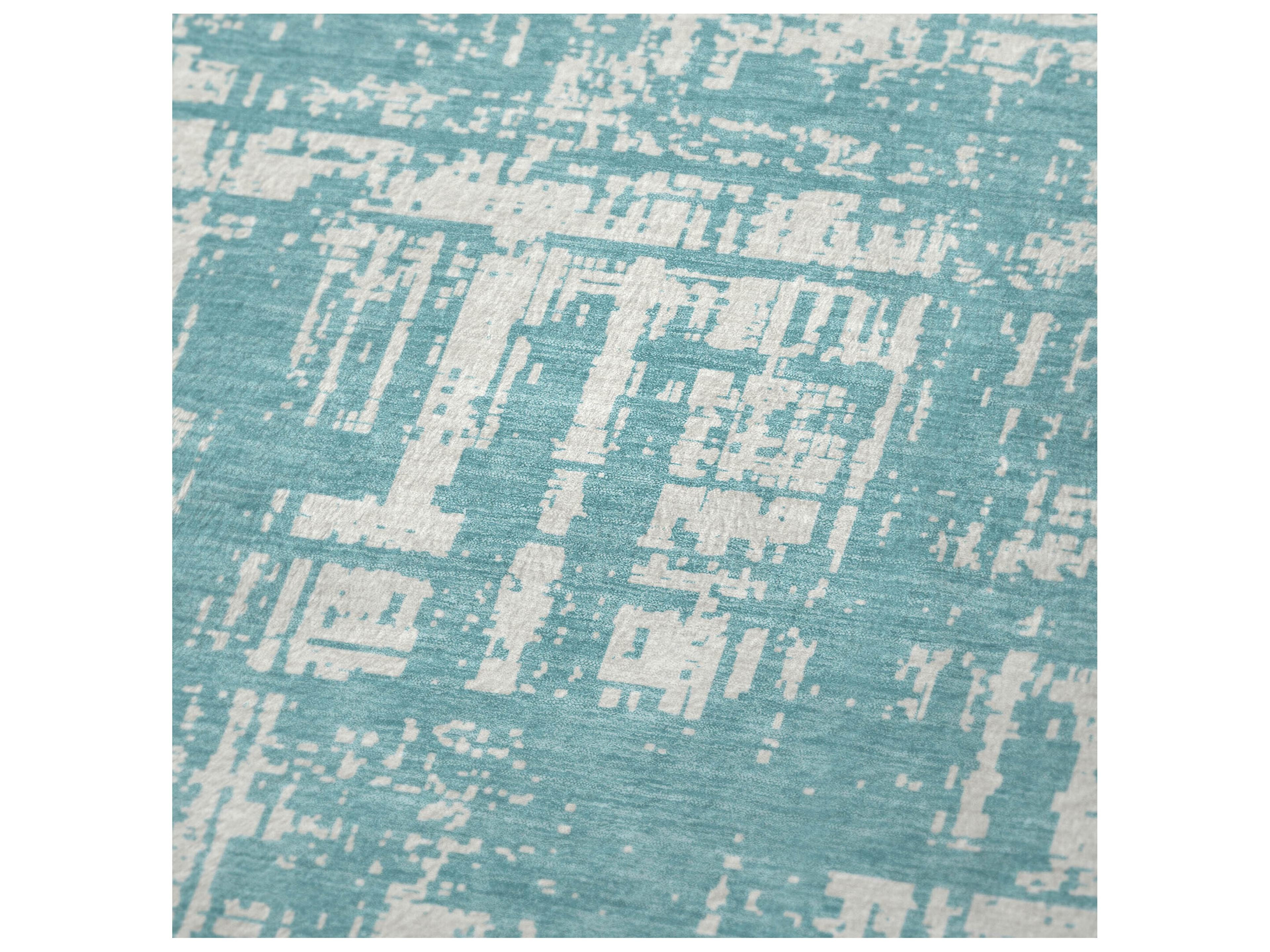 Dalyn Sherpa Teal Polyester Throw