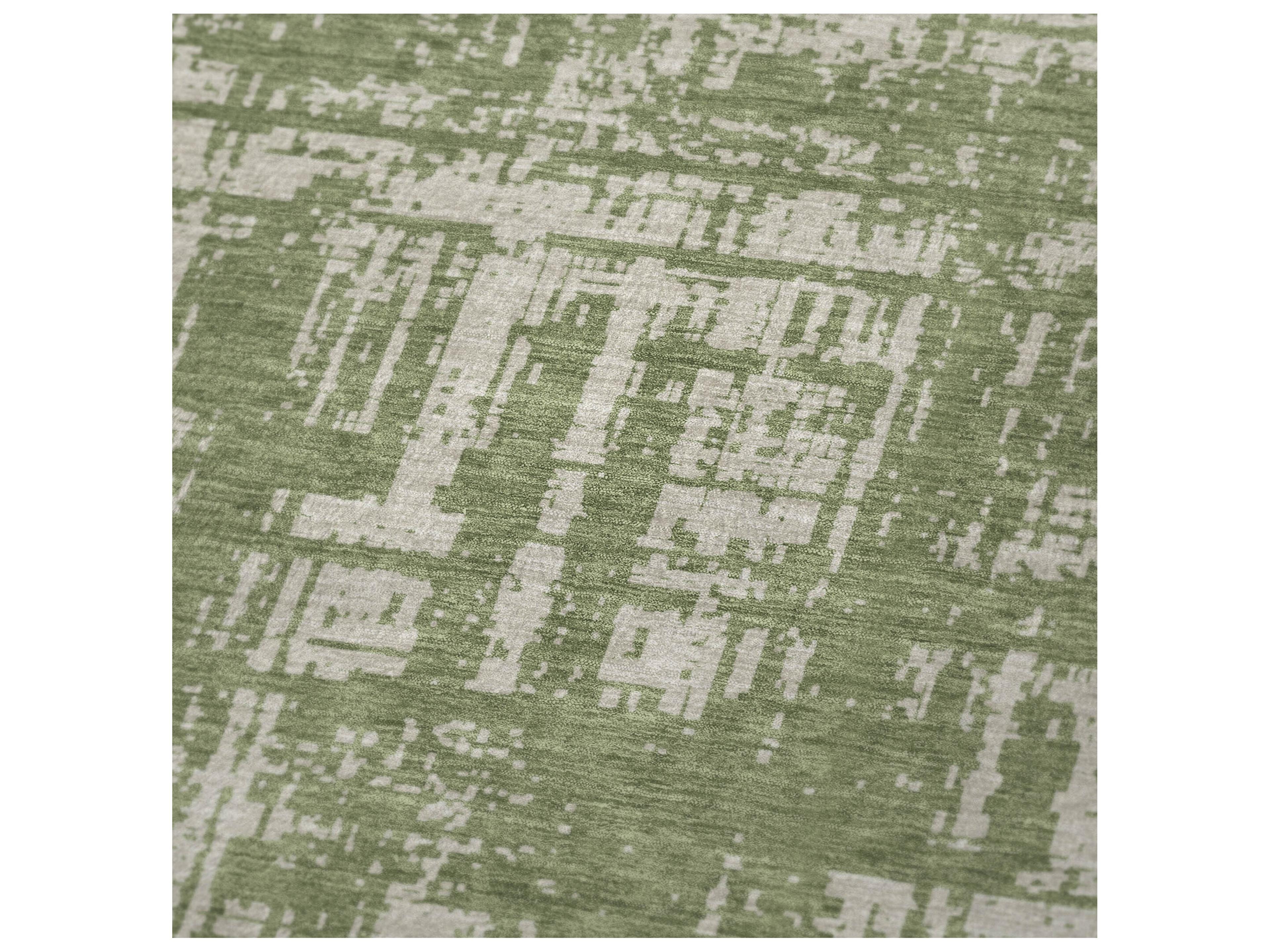 Dalyn Sherpa Green Polyester Throw