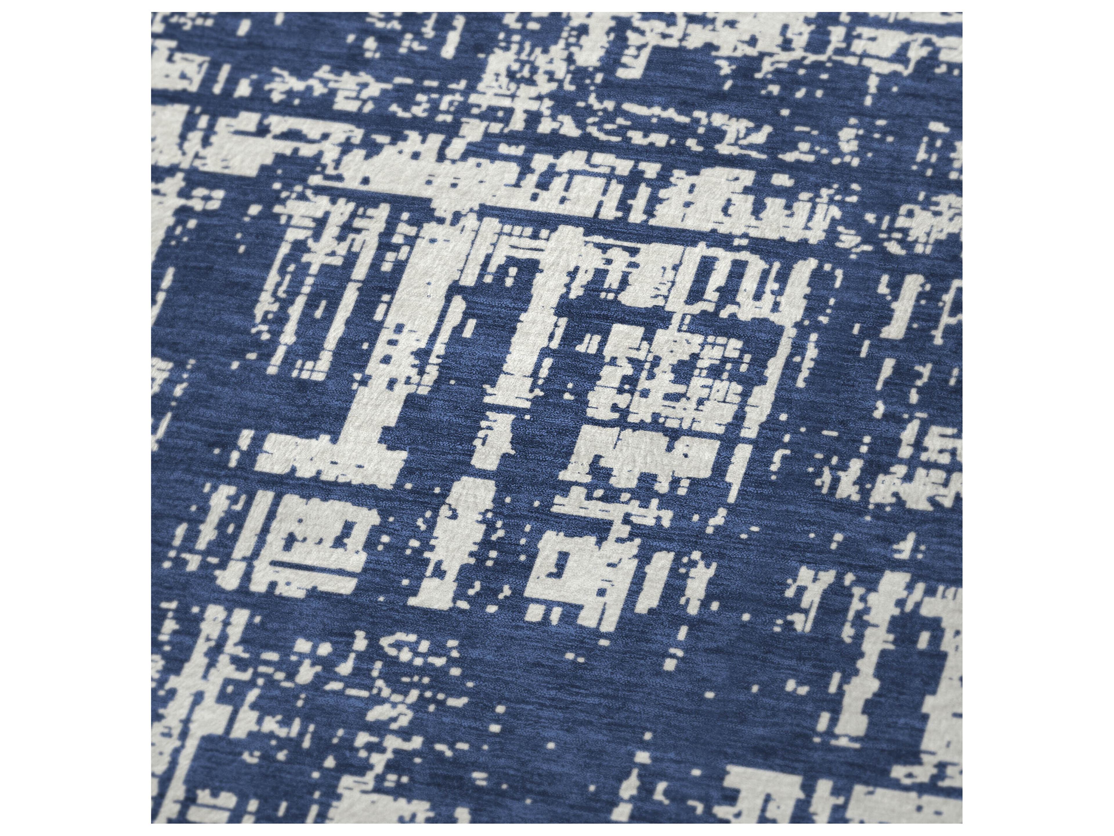 Dalyn Sherpa Blue Polyester Throw