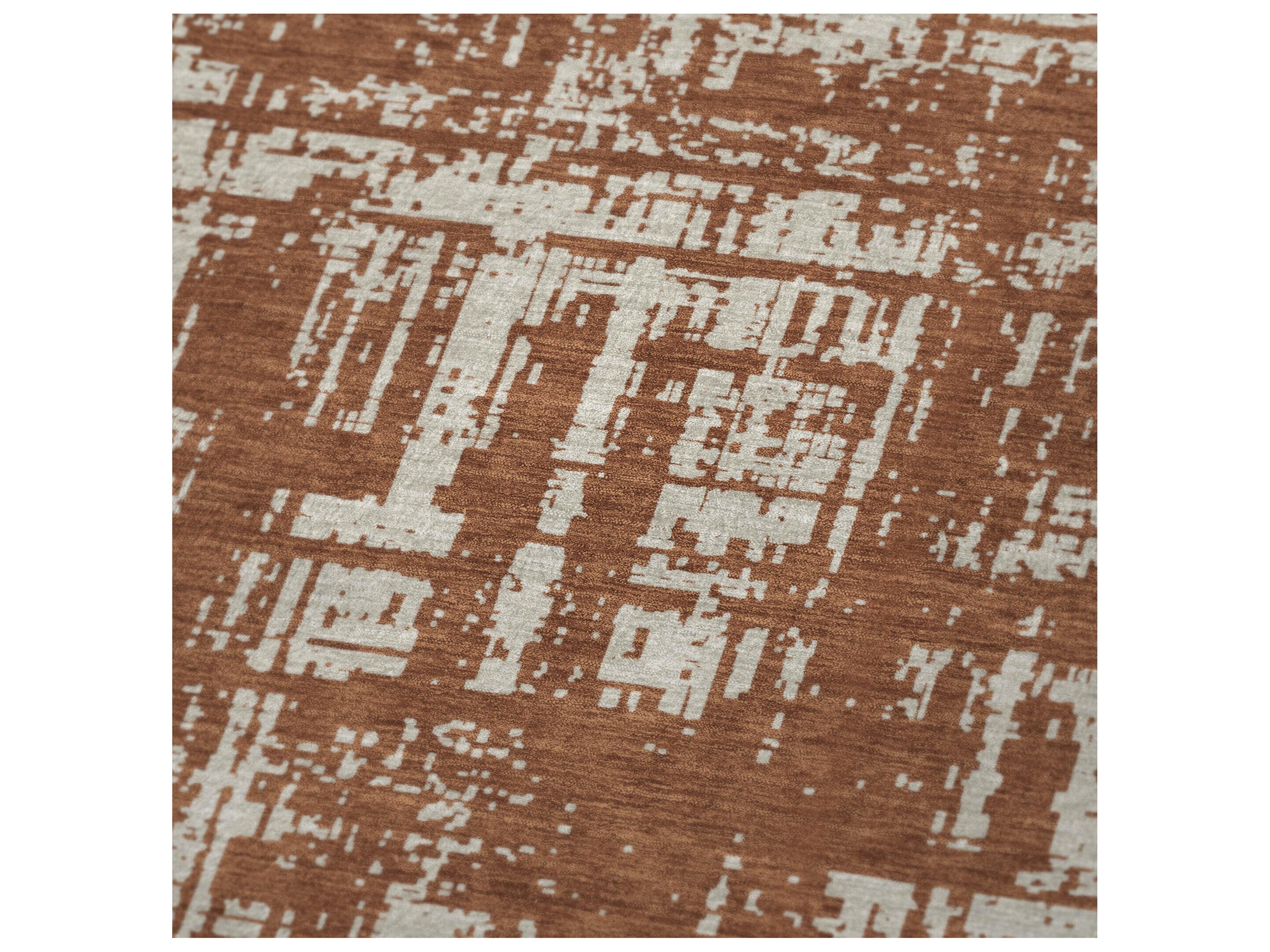 Dalyn Sherpa Orange Polyester Throw