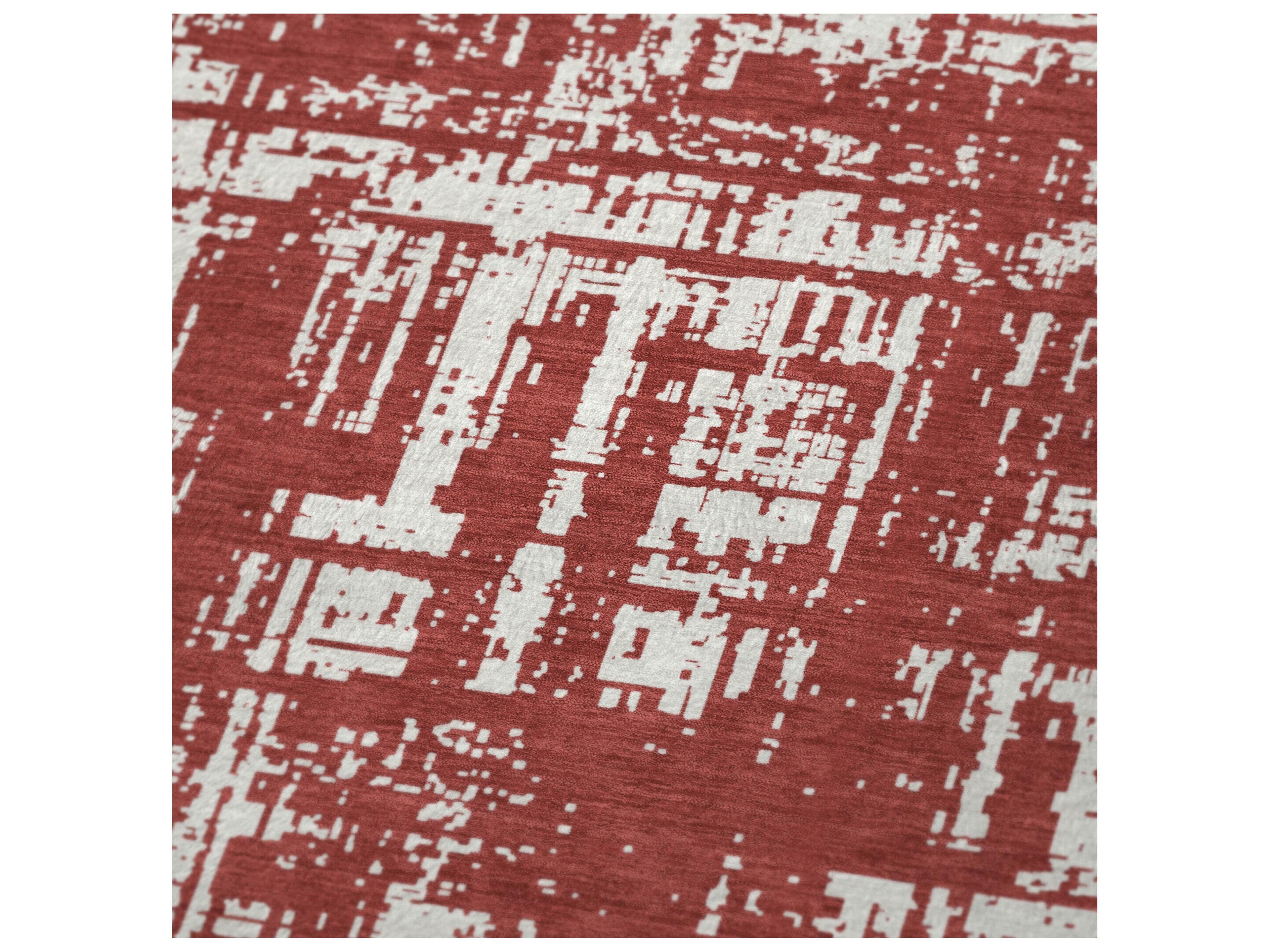 Dalyn Sherpa Red Polyester Throw