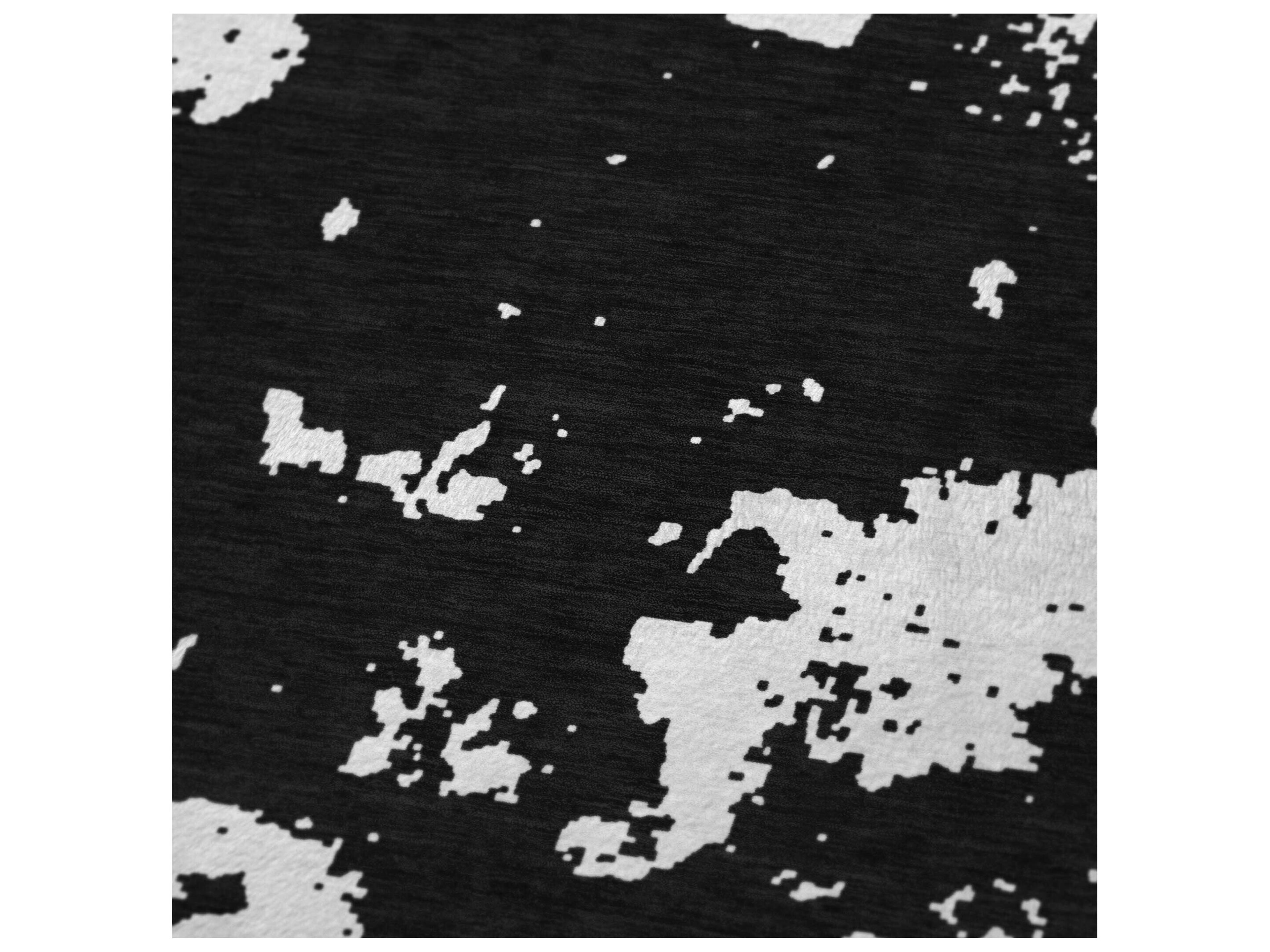 Dalyn Sherpa Black Polyester Throw