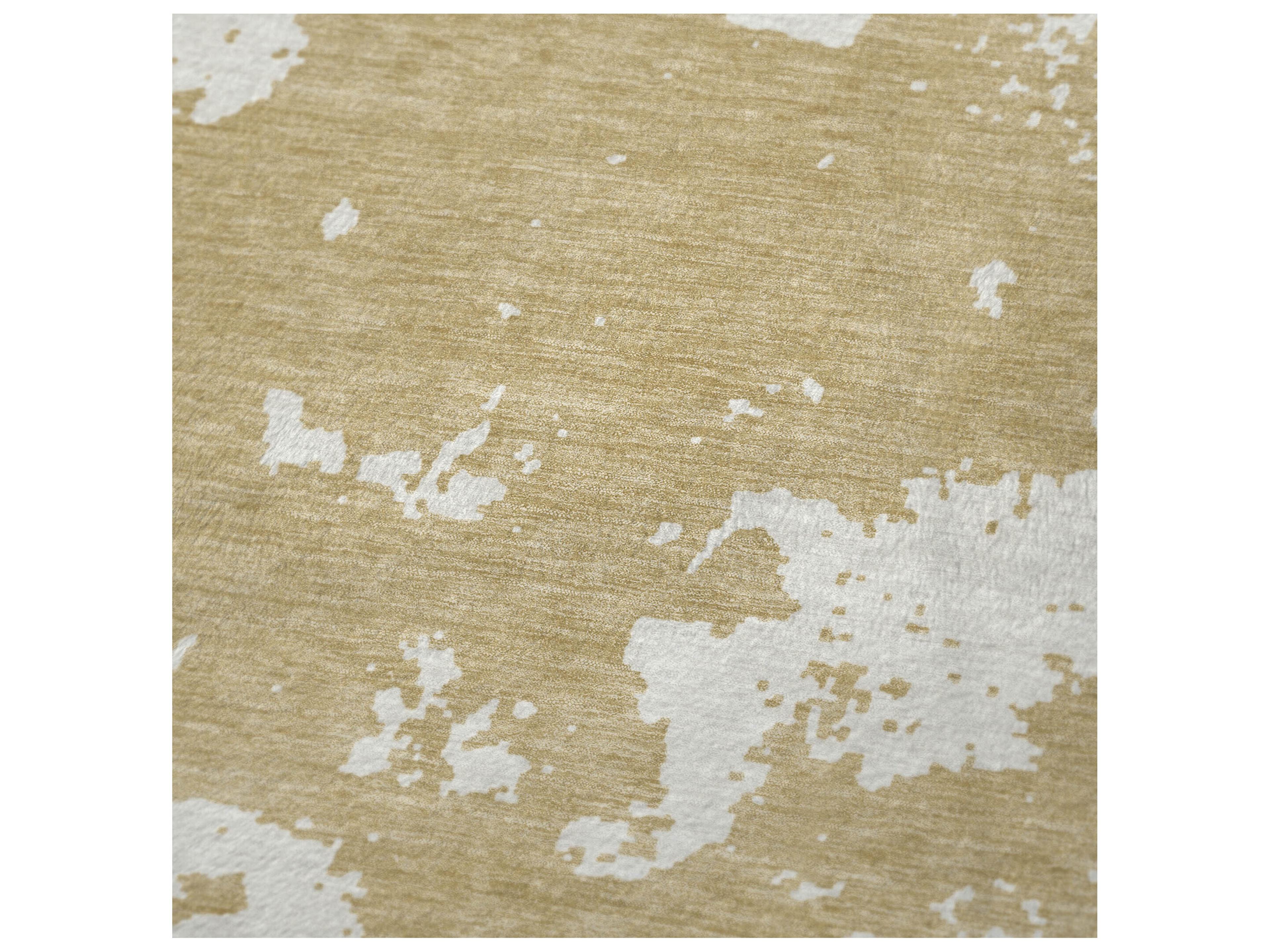 Dalyn Sherpa Gold Polyester Throw