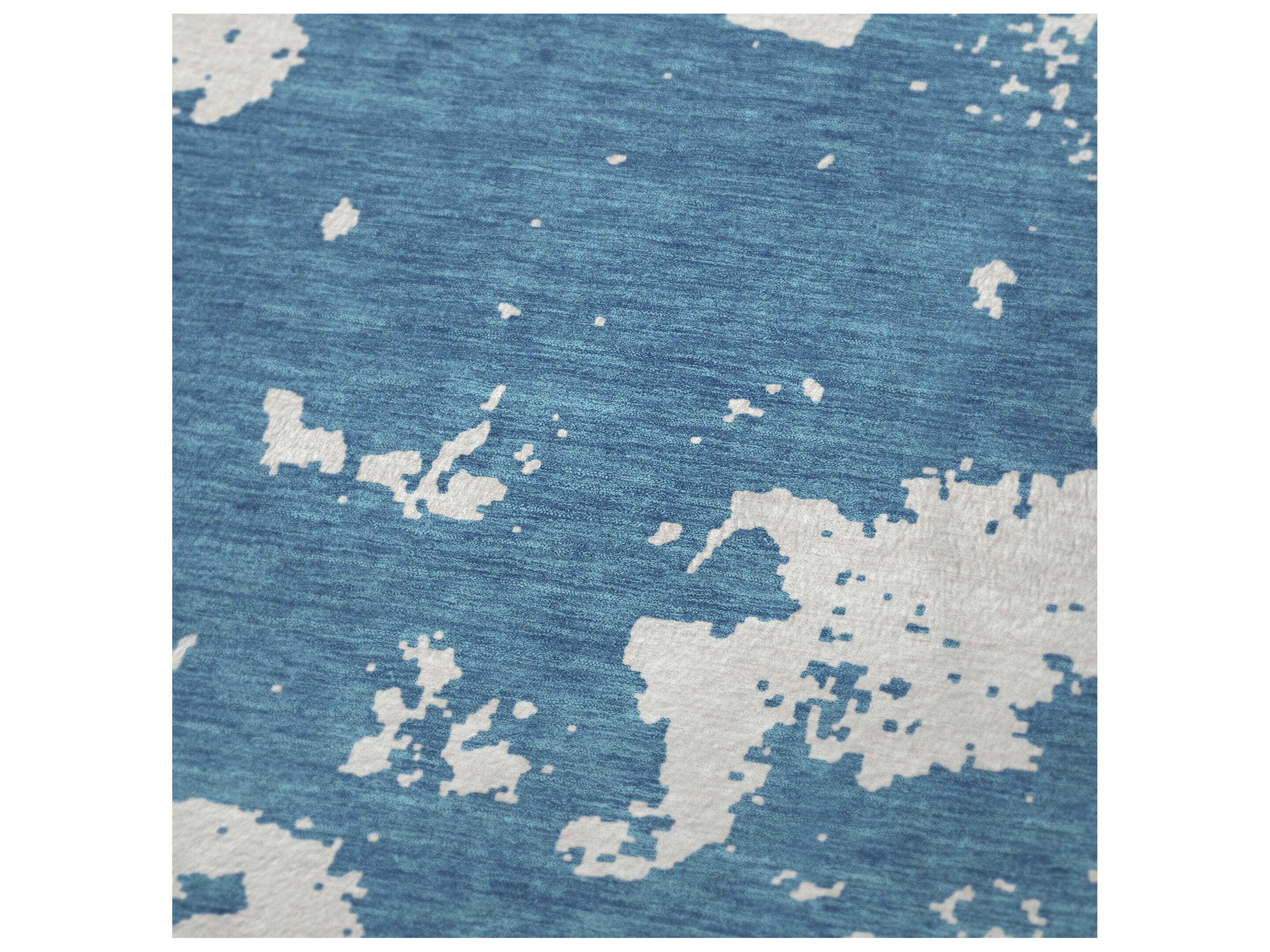 Dalyn Sherpa Teal Polyester Throw