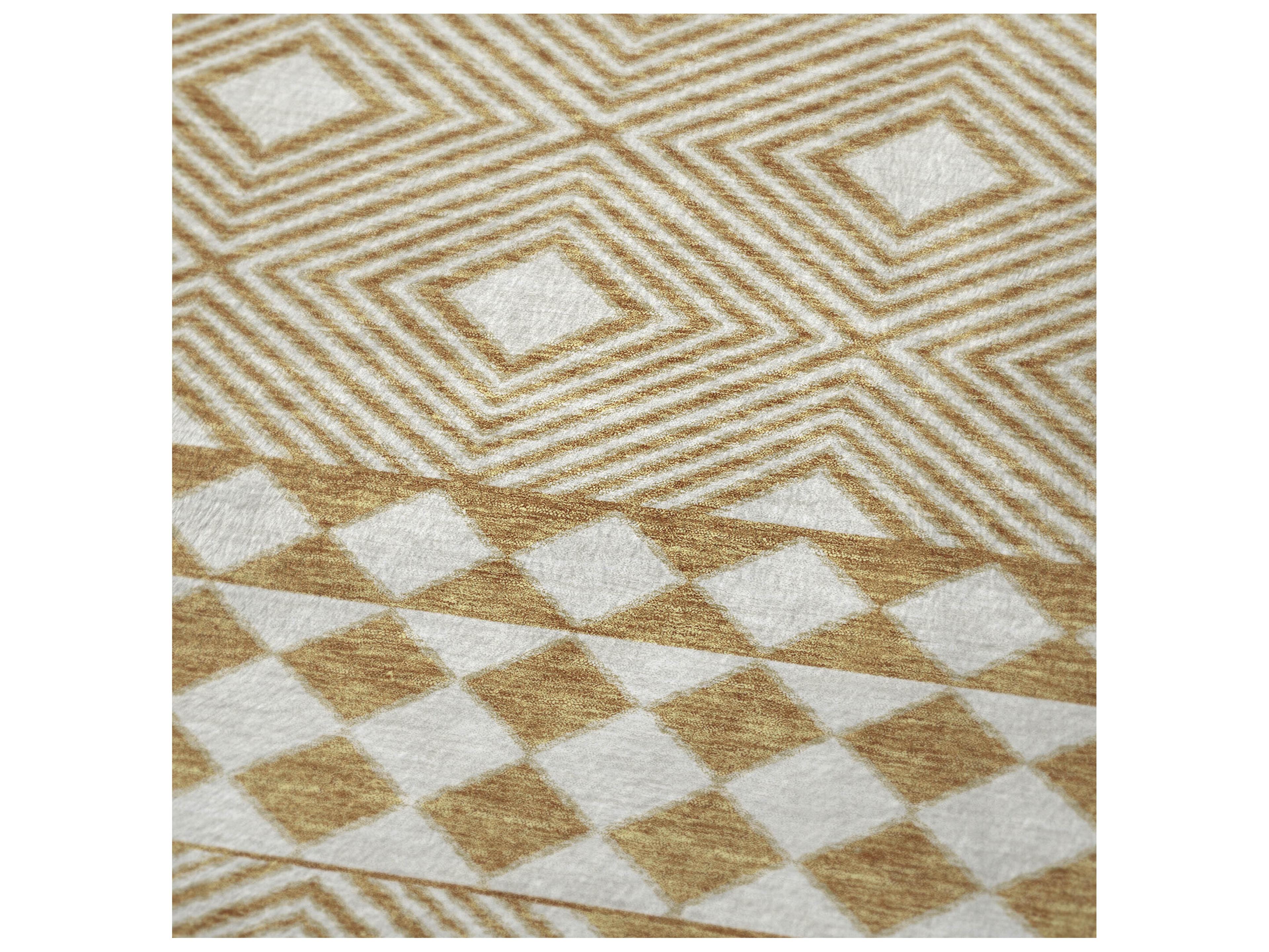 Dalyn Sherpa Gold Polyester Throw