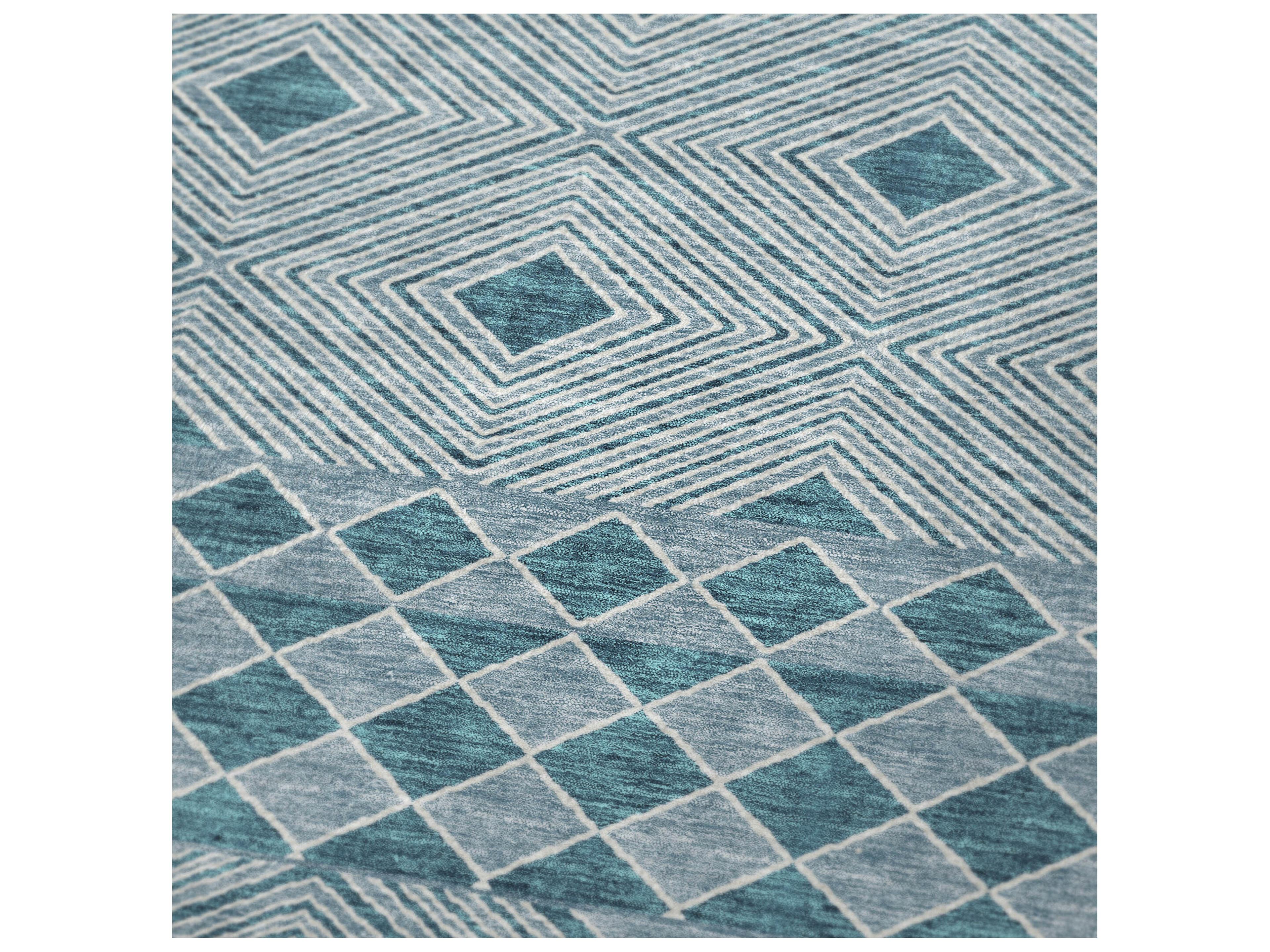 Dalyn Sherpa Teal Polyester Throw