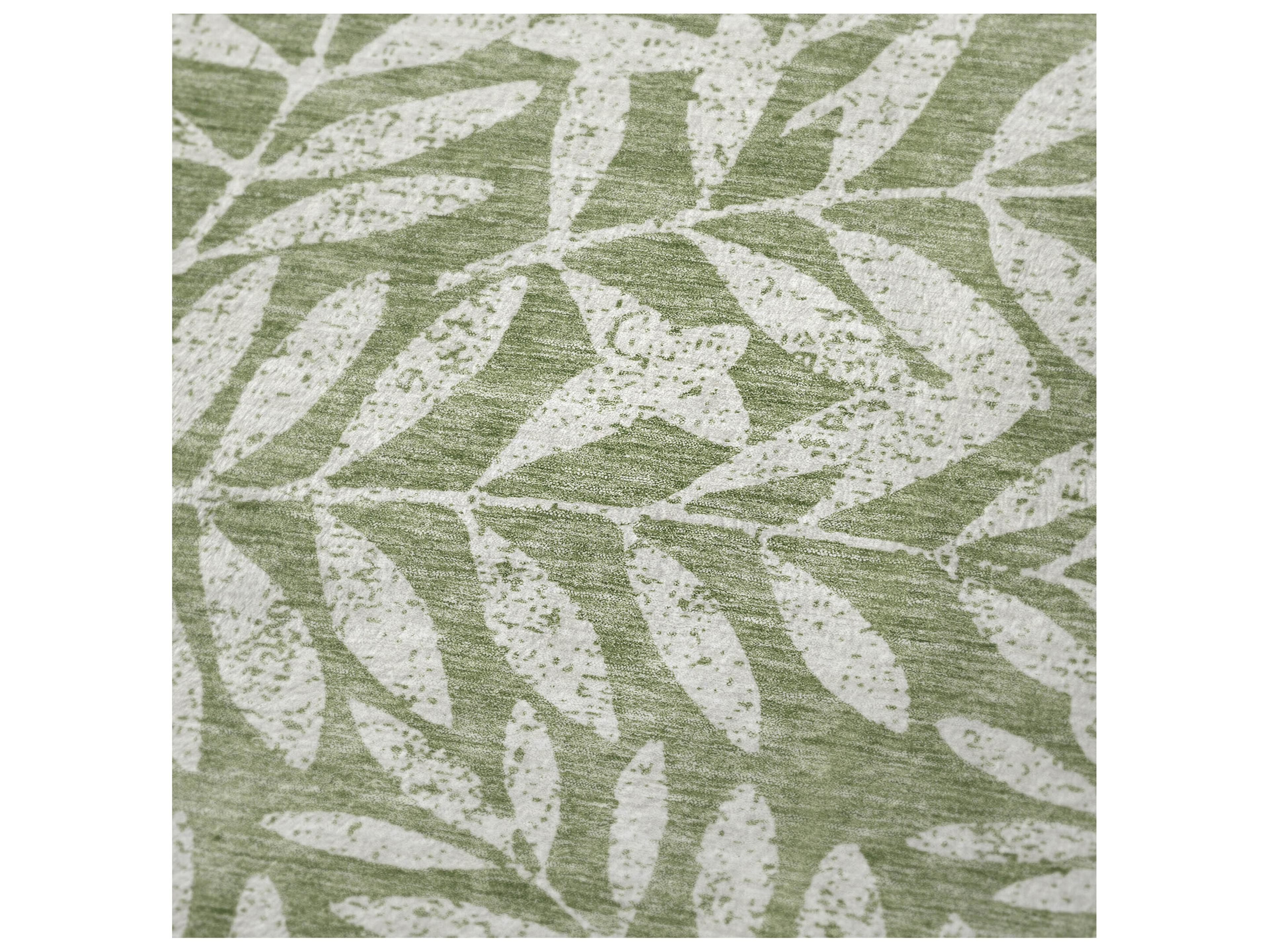 Dalyn Sherpa Green Polyester Throw