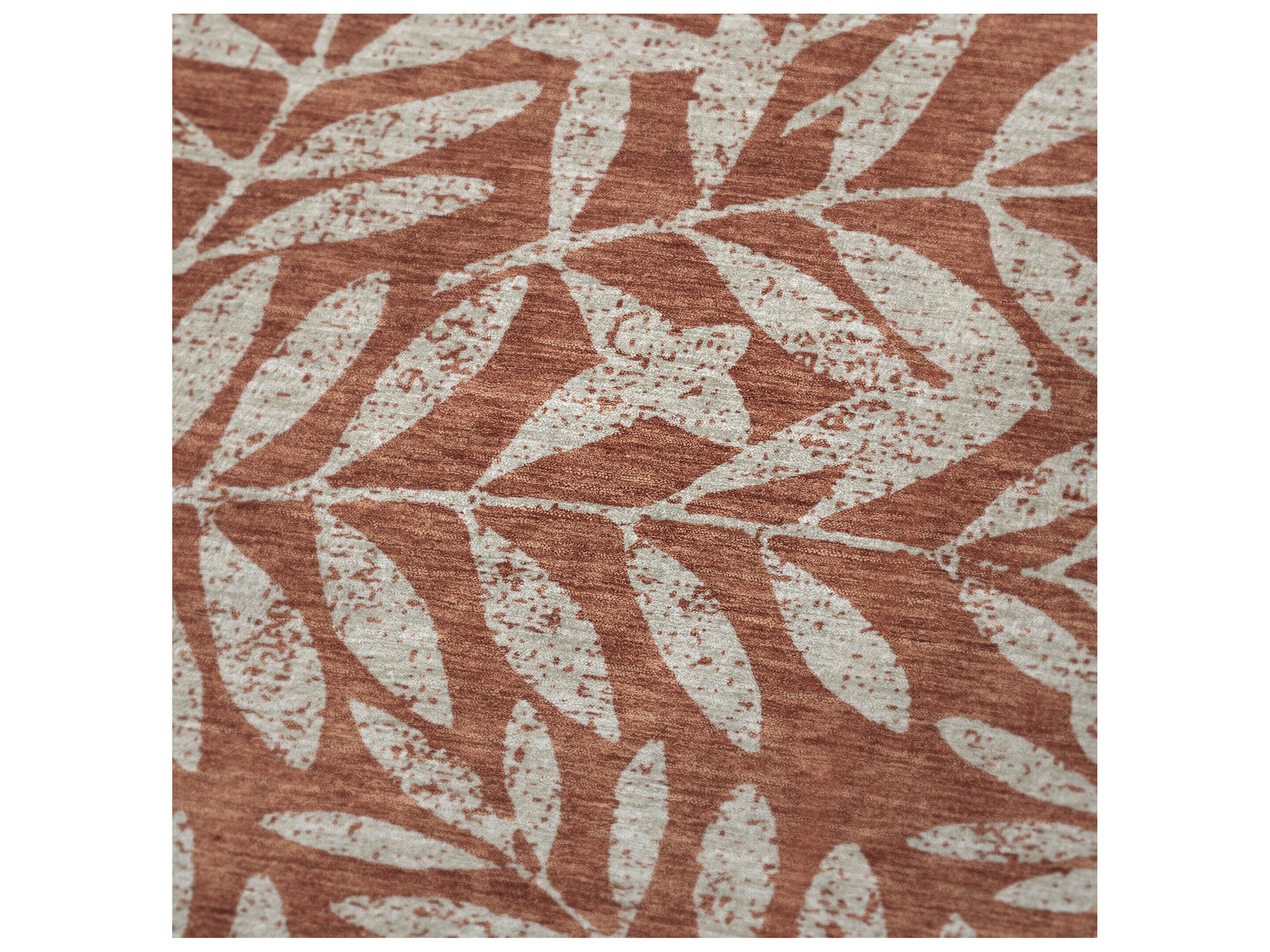 Dalyn Sherpa Orange Polyester Throw