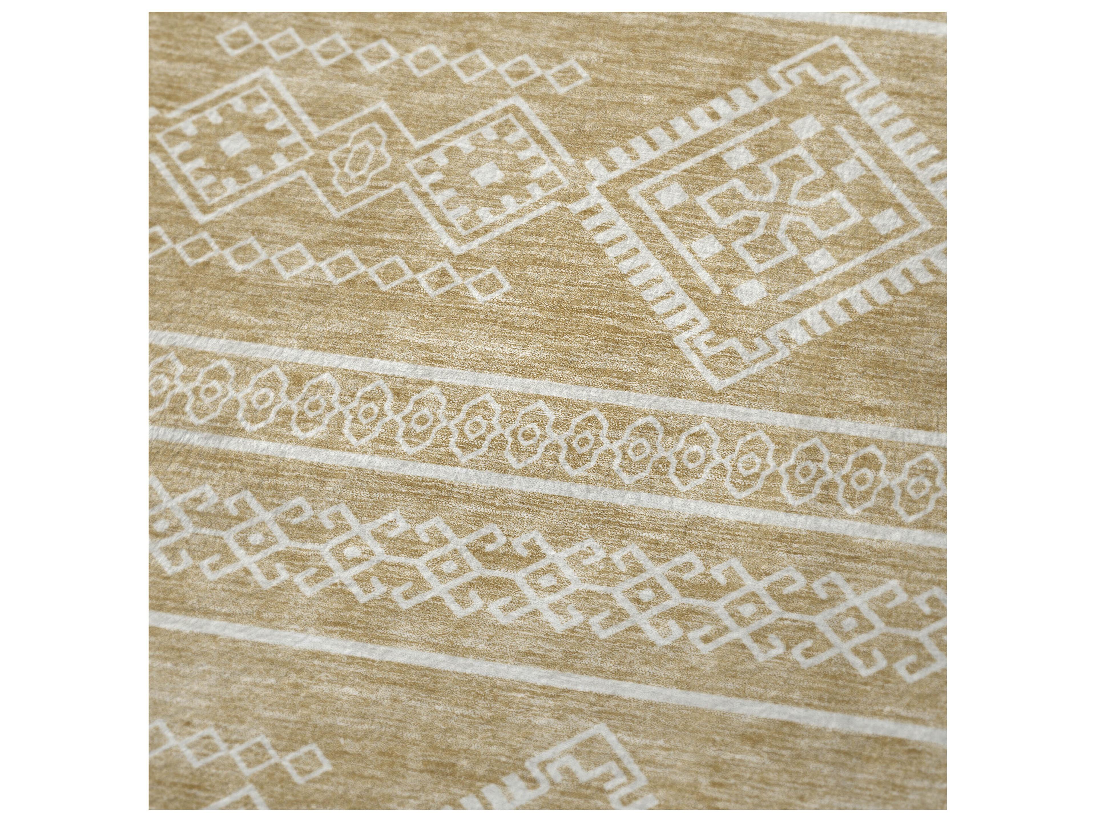 Dalyn Sherpa Gold Polyester Throw