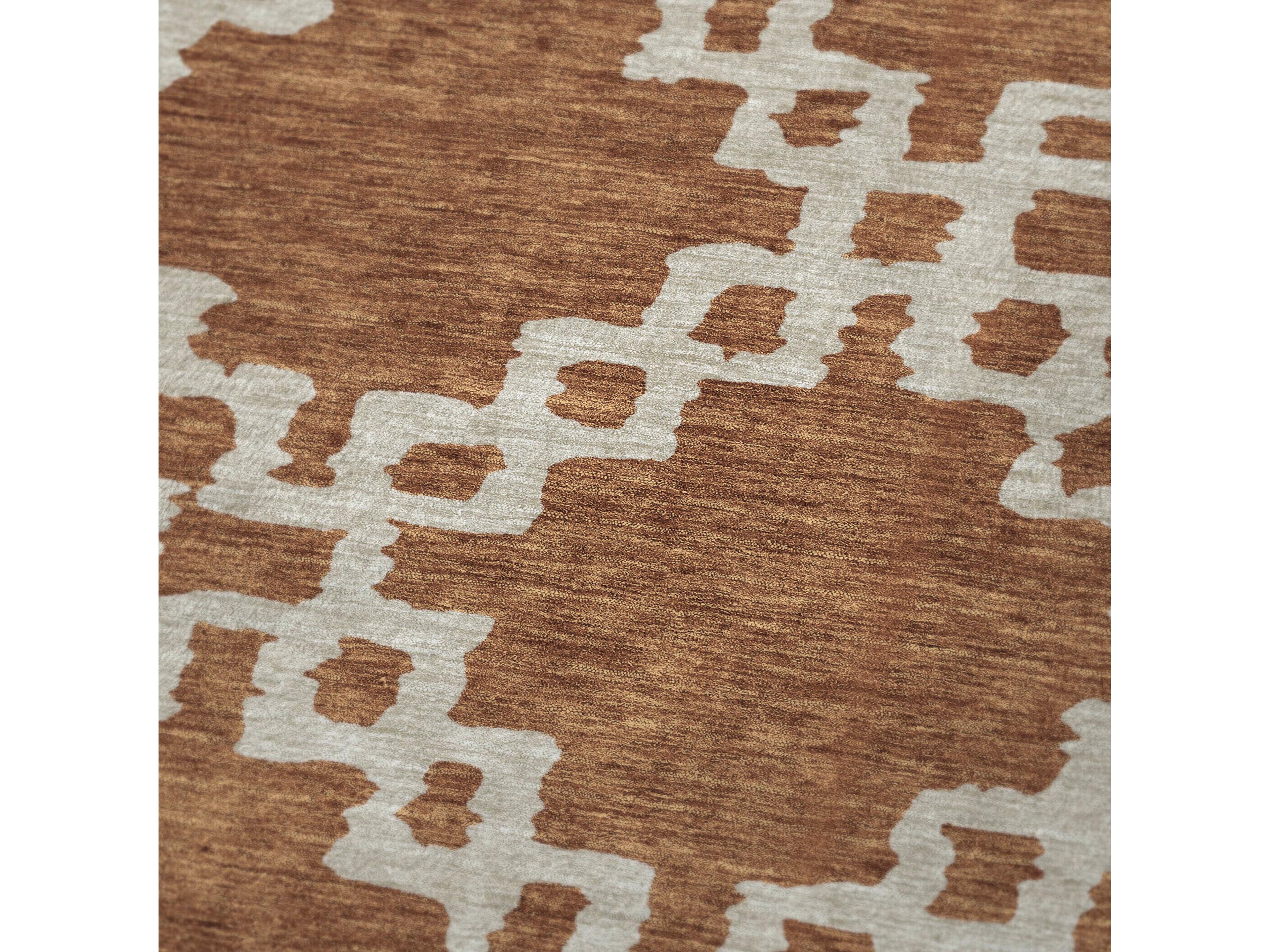 Dalyn Sherpa Orange Polyester Throw