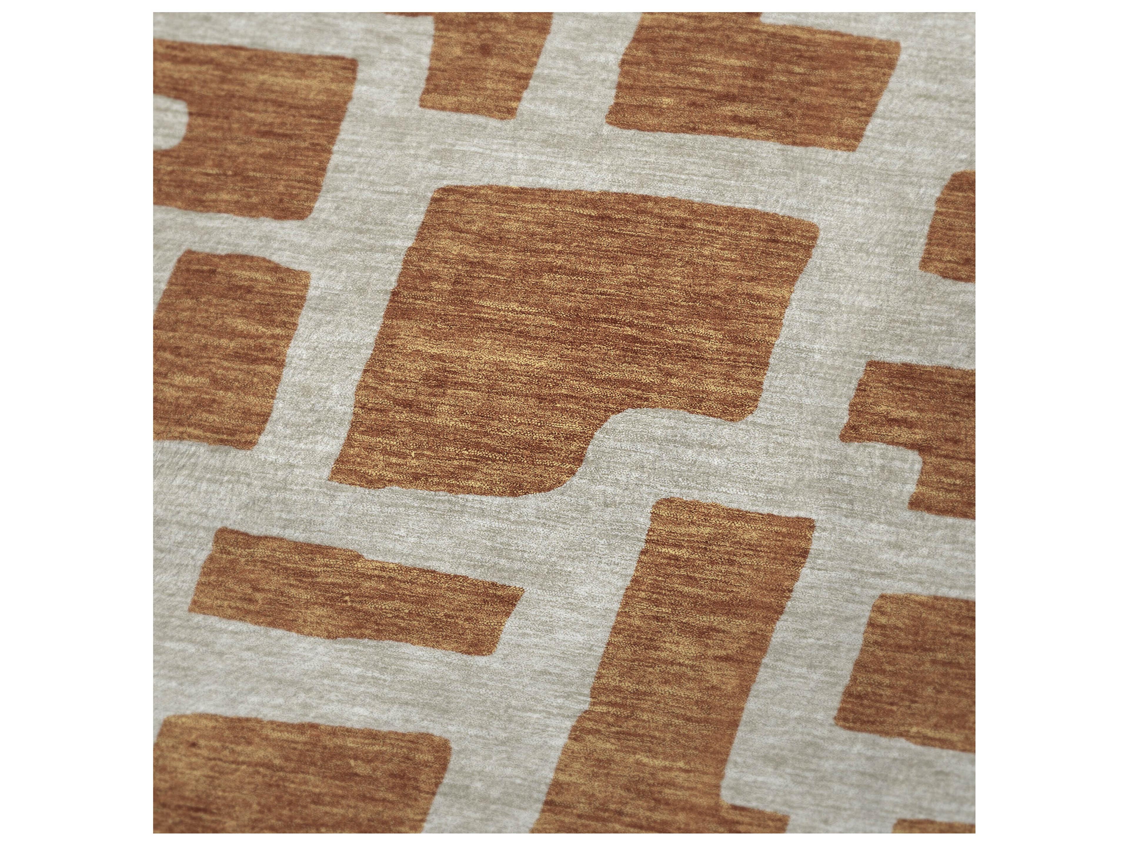 Dalyn Sherpa Orange Polyester Throw