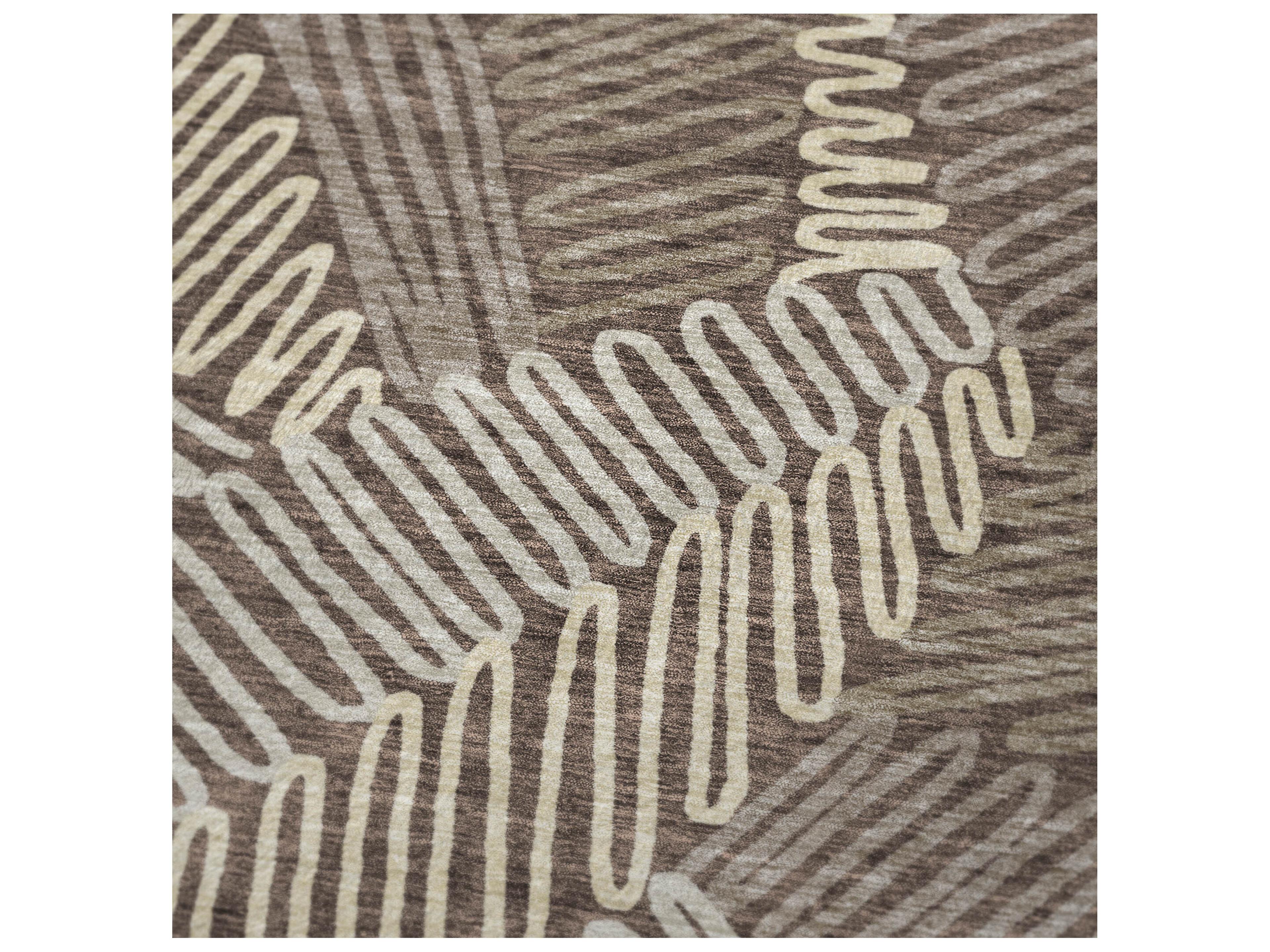 Dalyn Sherpa Brown Polyester Throw