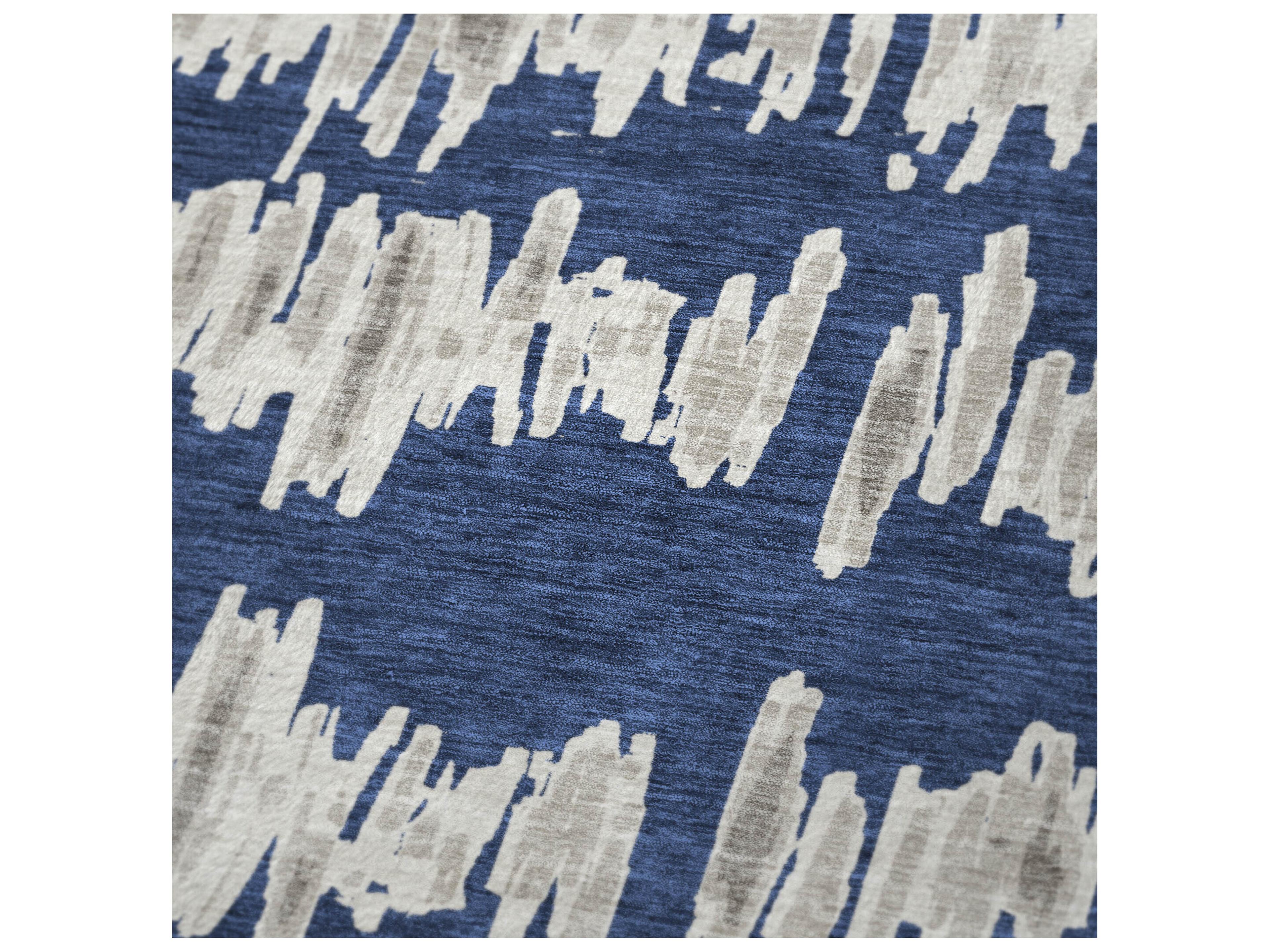 Dalyn Sherpa Blue Polyester Throw