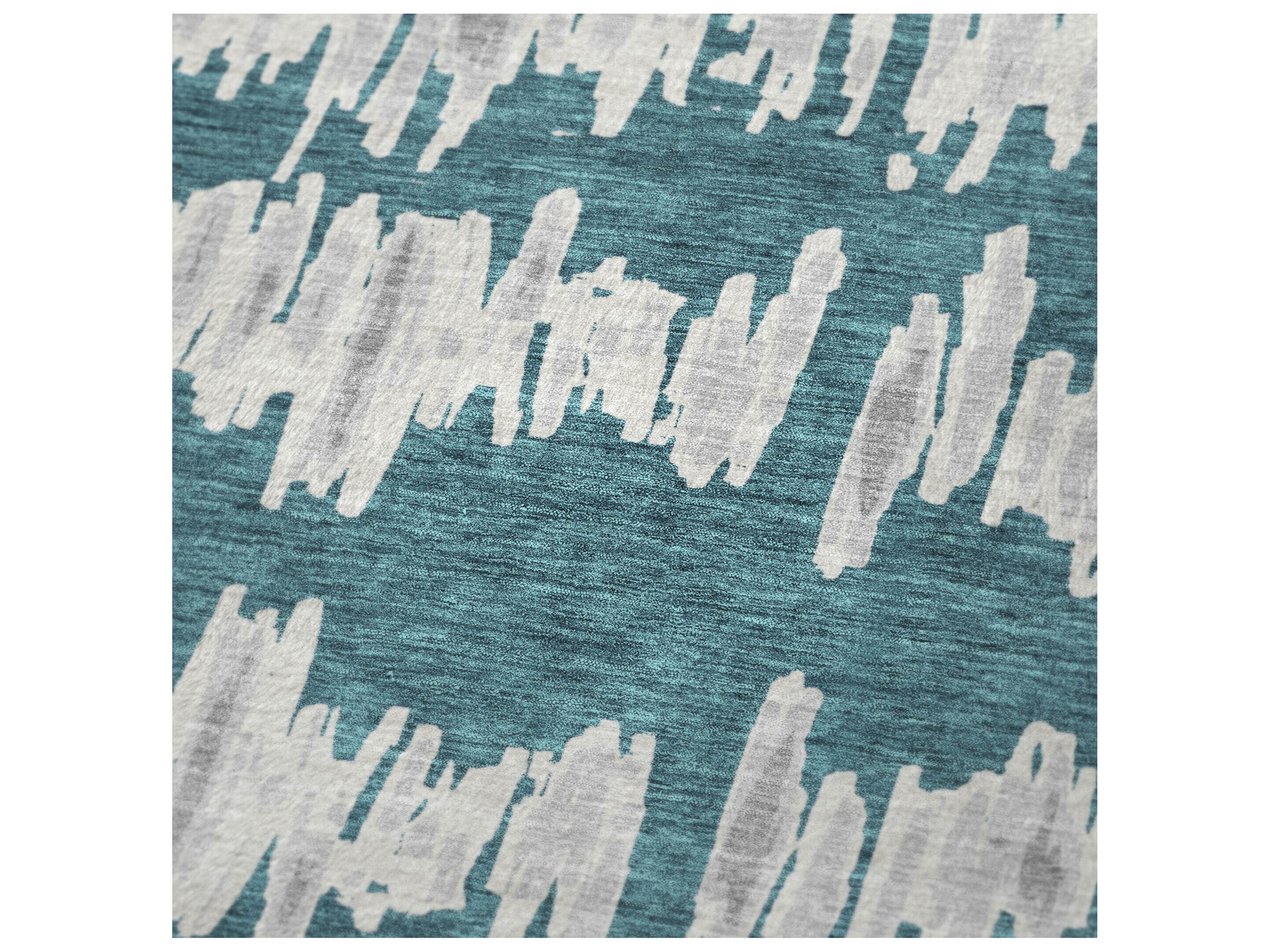 Dalyn Sherpa Teal Polyester Throw