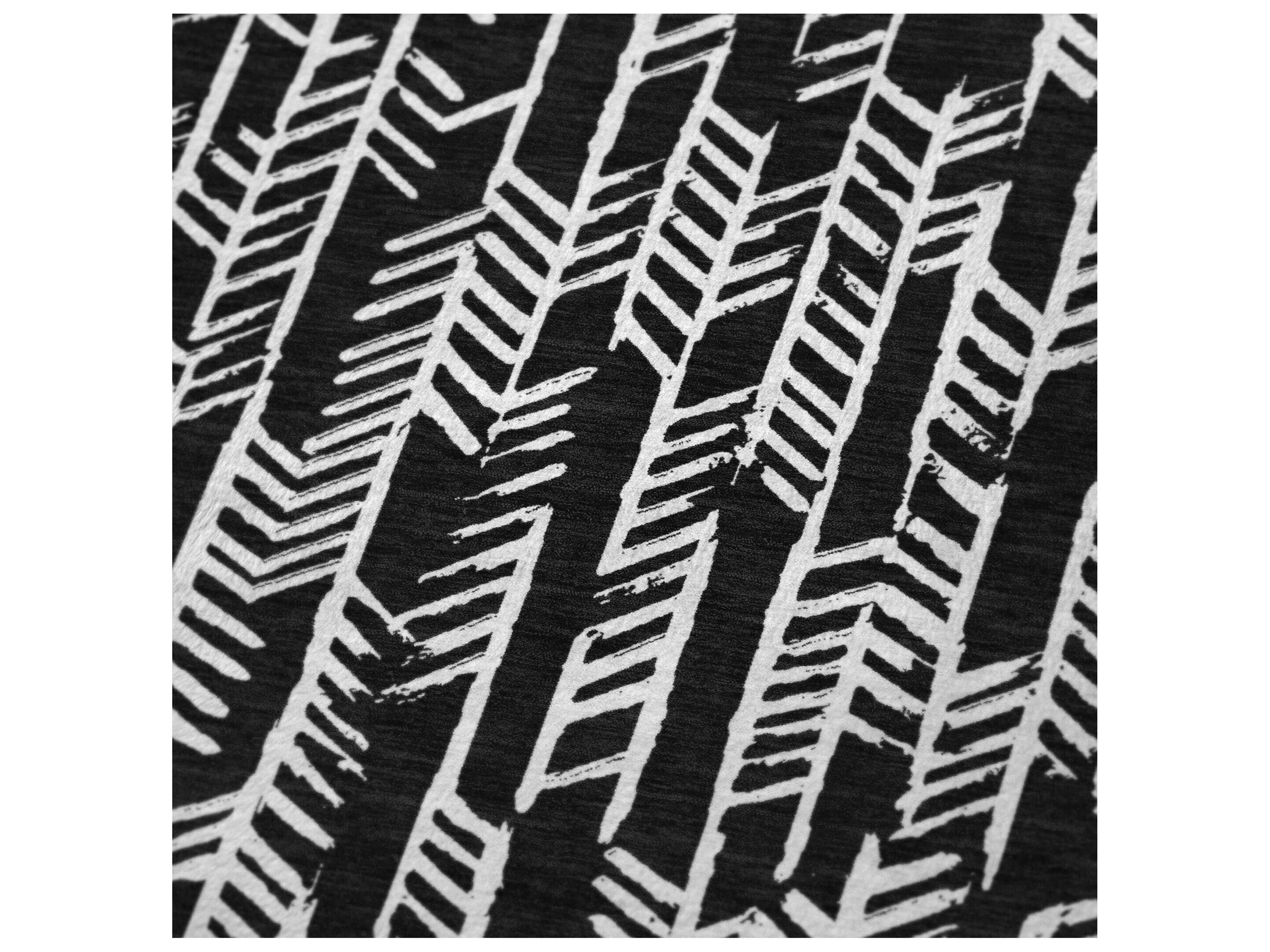 Dalyn Sherpa Black Polyester Throw