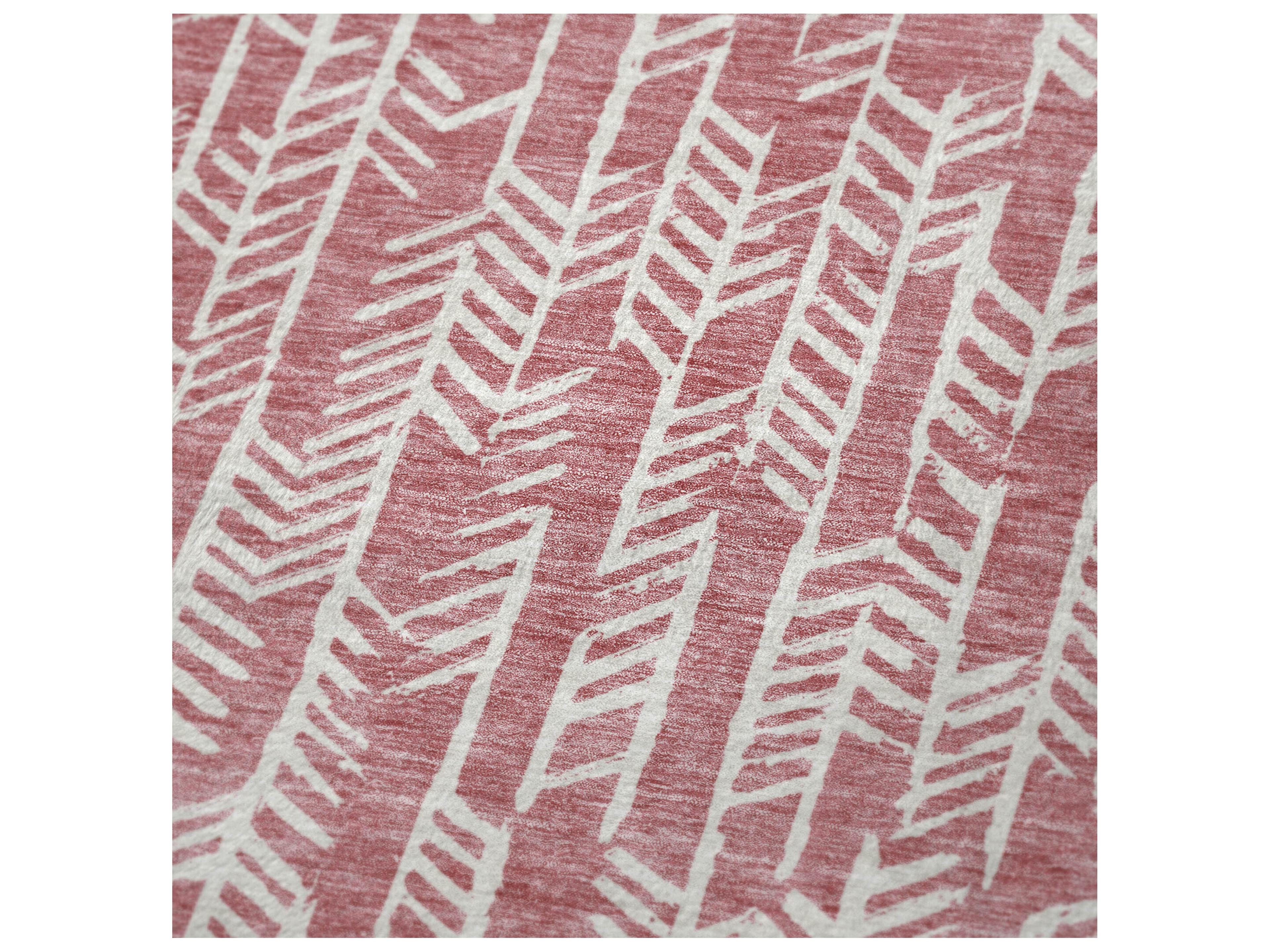 Dalyn Sherpa Pink Polyester Throw