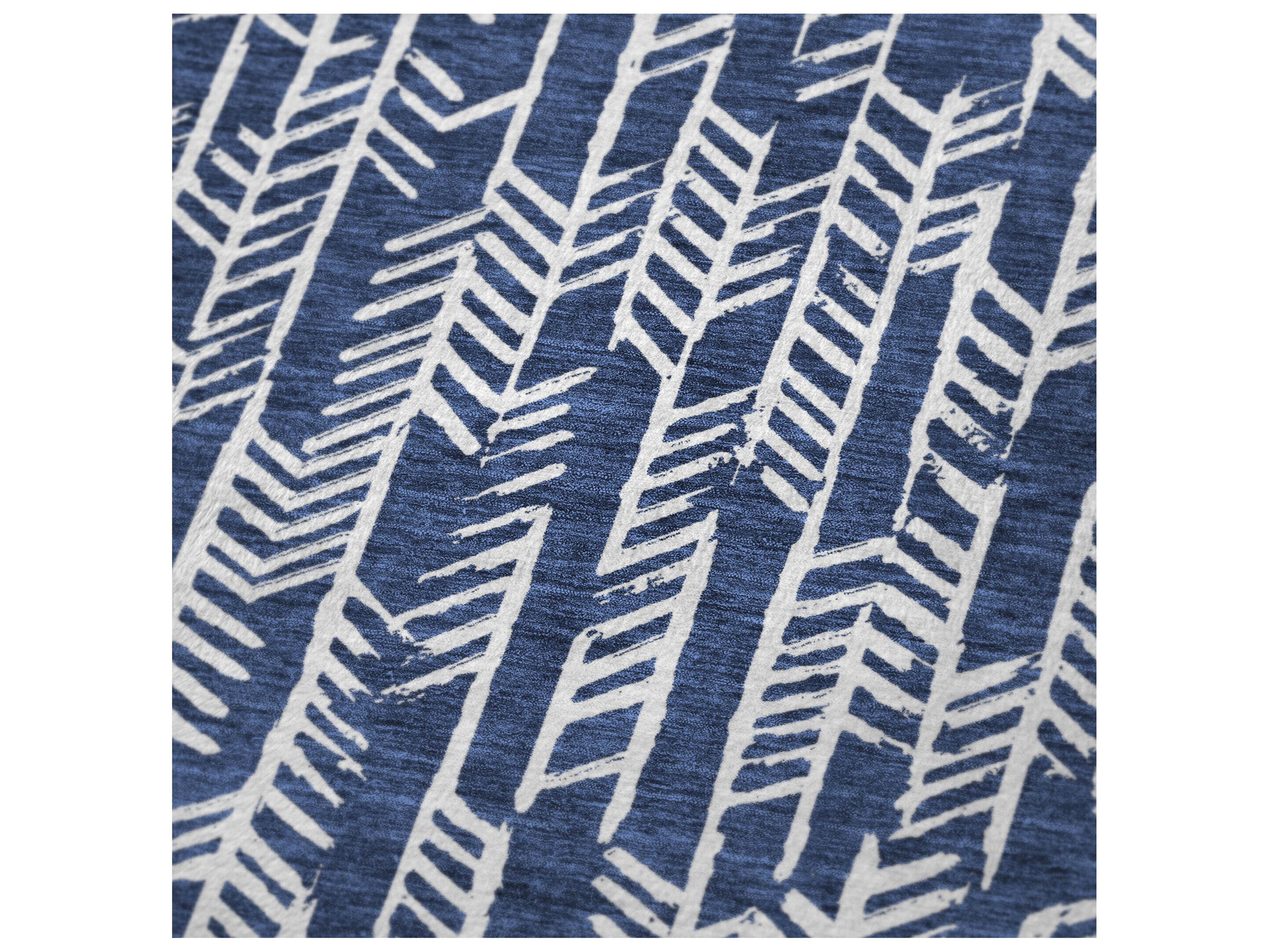 Dalyn Sherpa Blue Polyester Throw