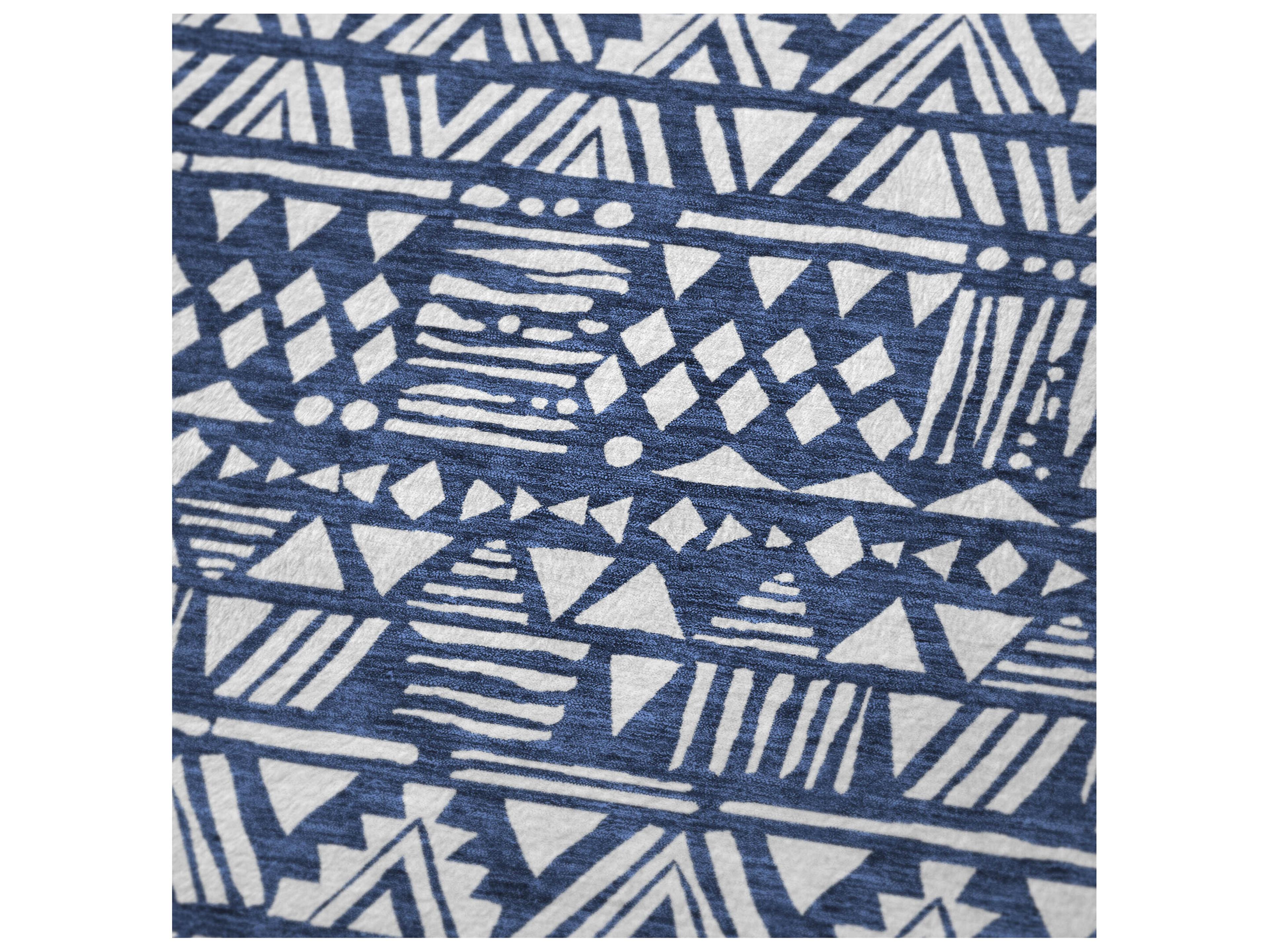Dalyn Sherpa Blue Polyester Throw