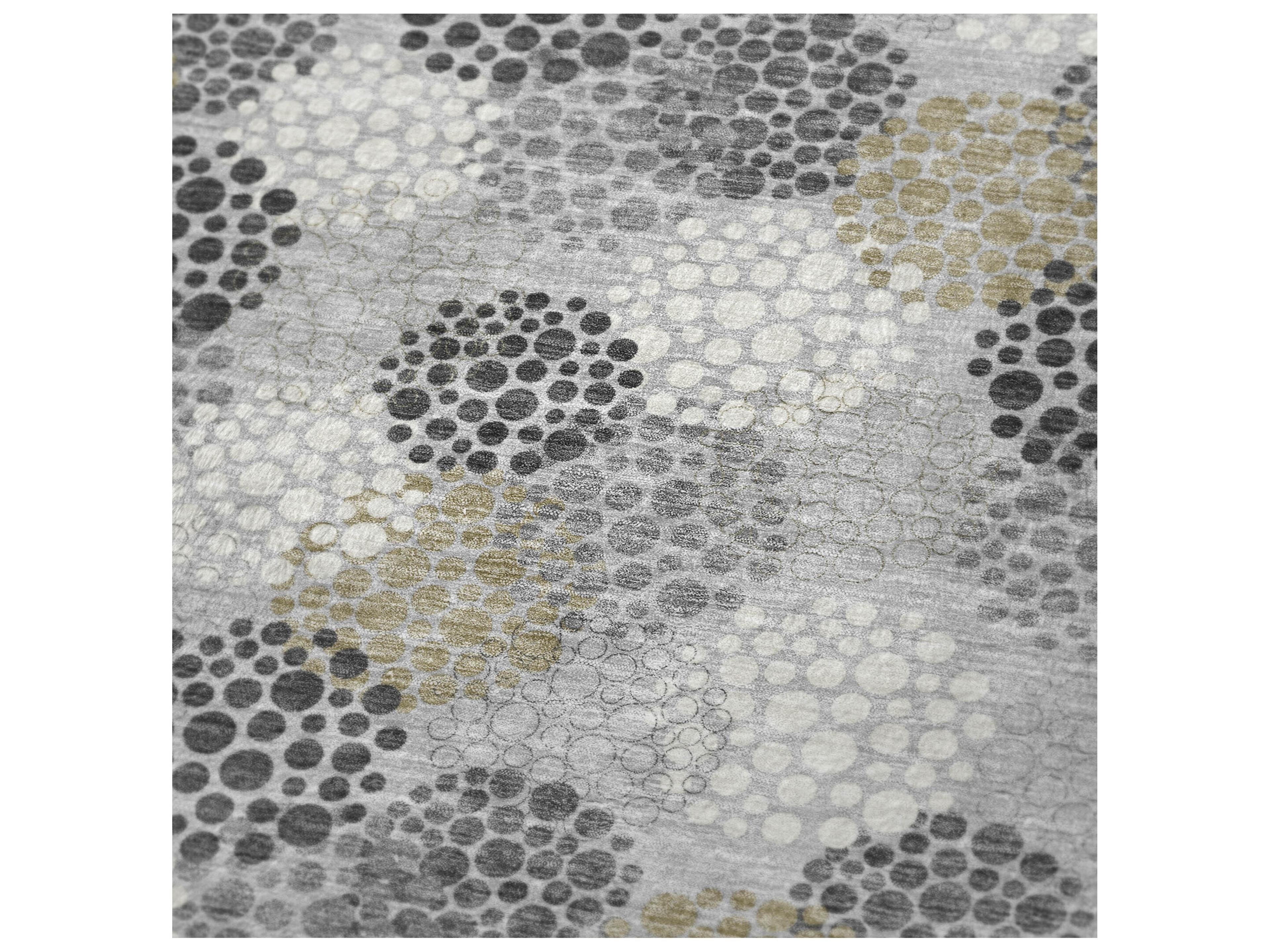 Dalyn Sherpa Gray Polyester Throw