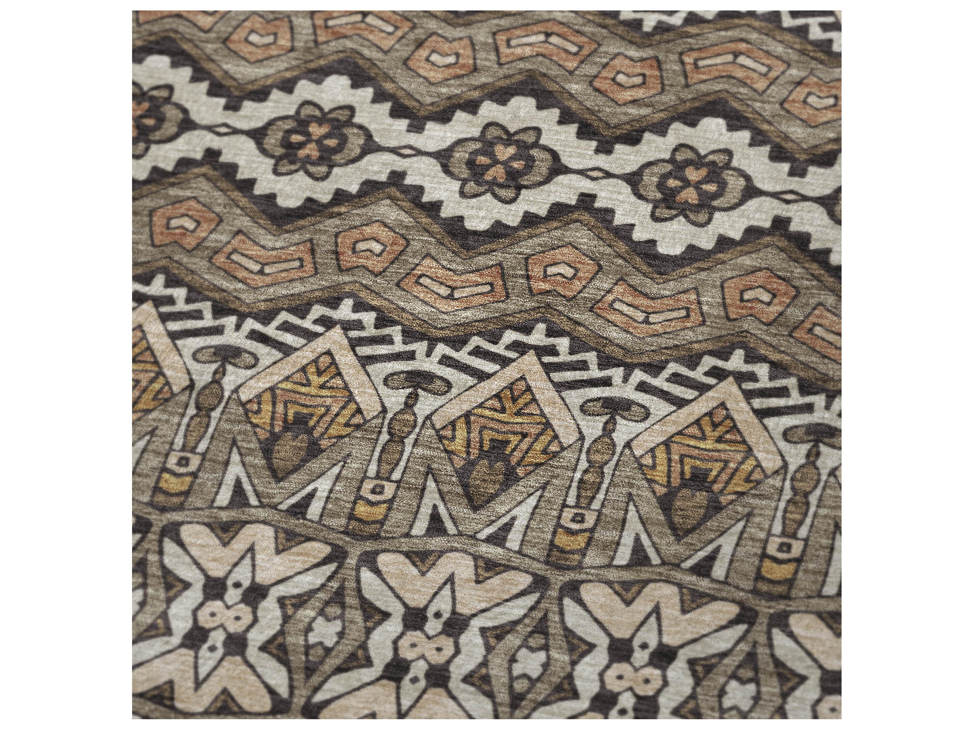 Dalyn Sherpa Brown Polyester Throw