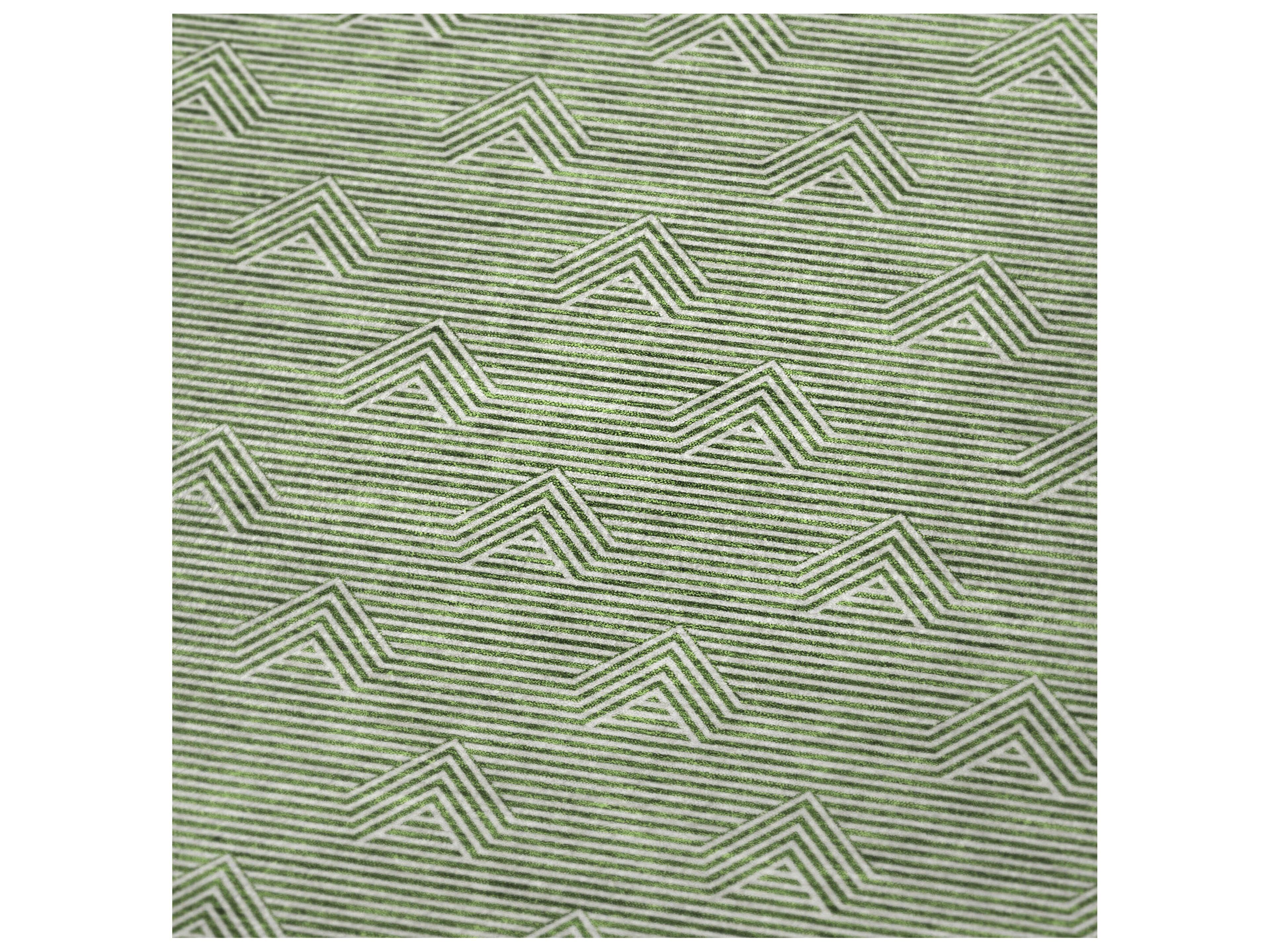 Dalyn Sherpa Green Polyester Throw