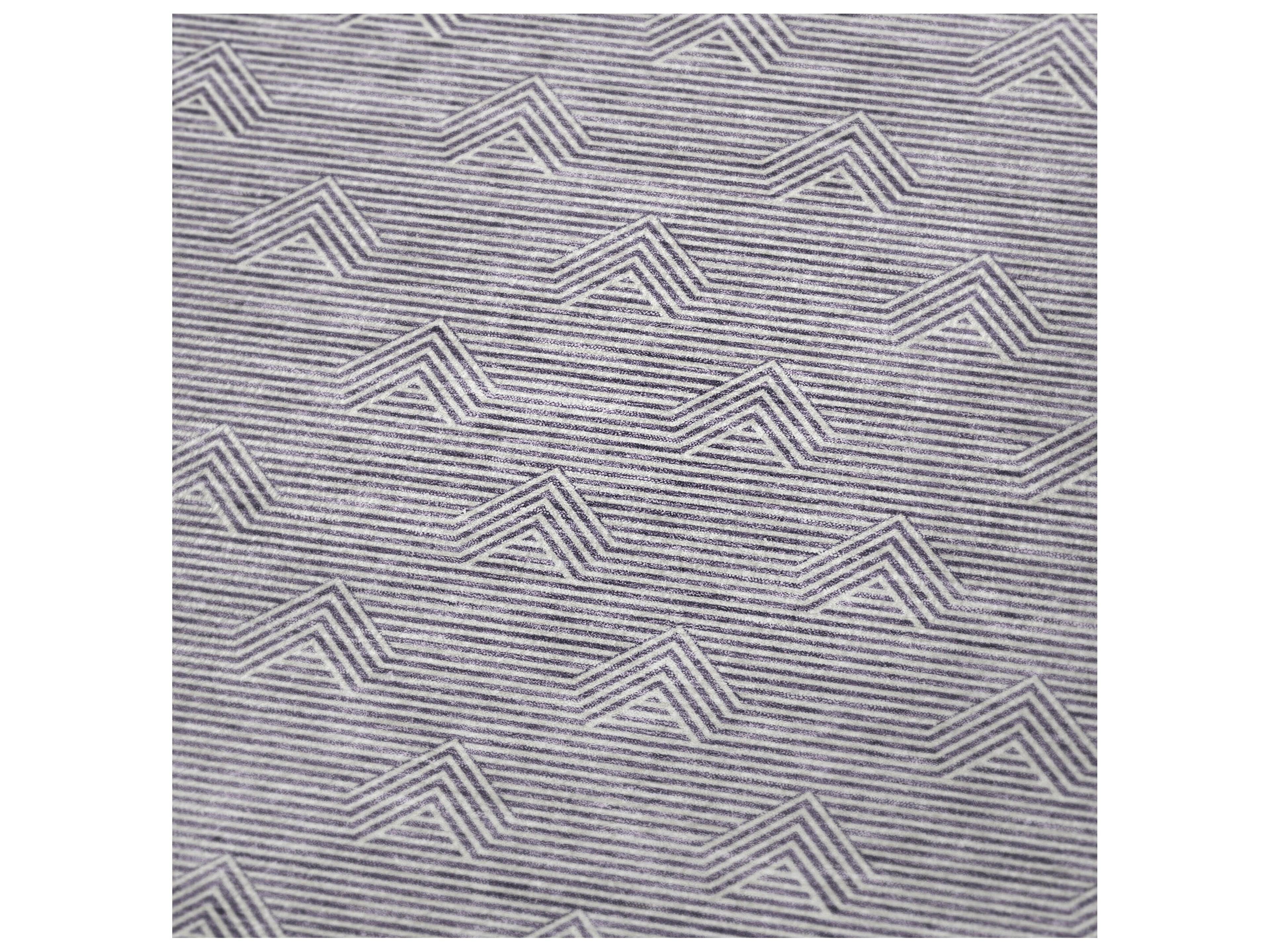 Dalyn Sherpa Purple Polyester Throw